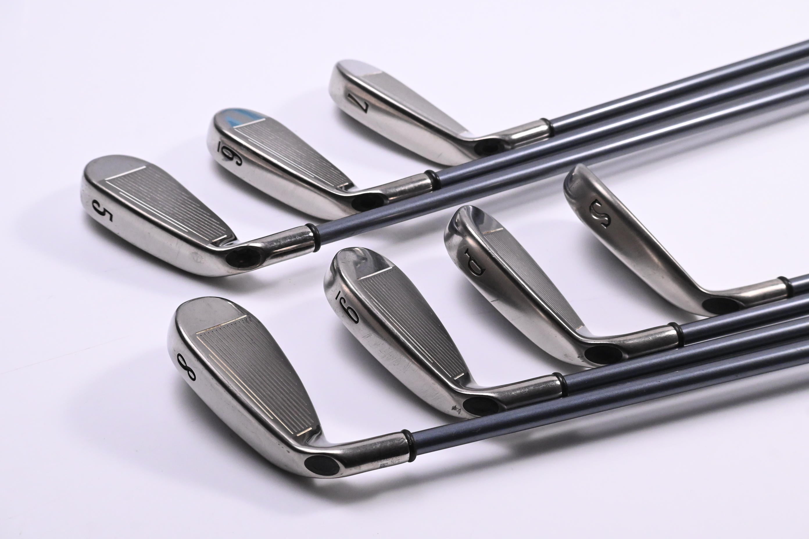 Ladies Callaway Hawk Eye VFT Irons / 5-PW+SW / Ladies Flex Gems 55 Shafts