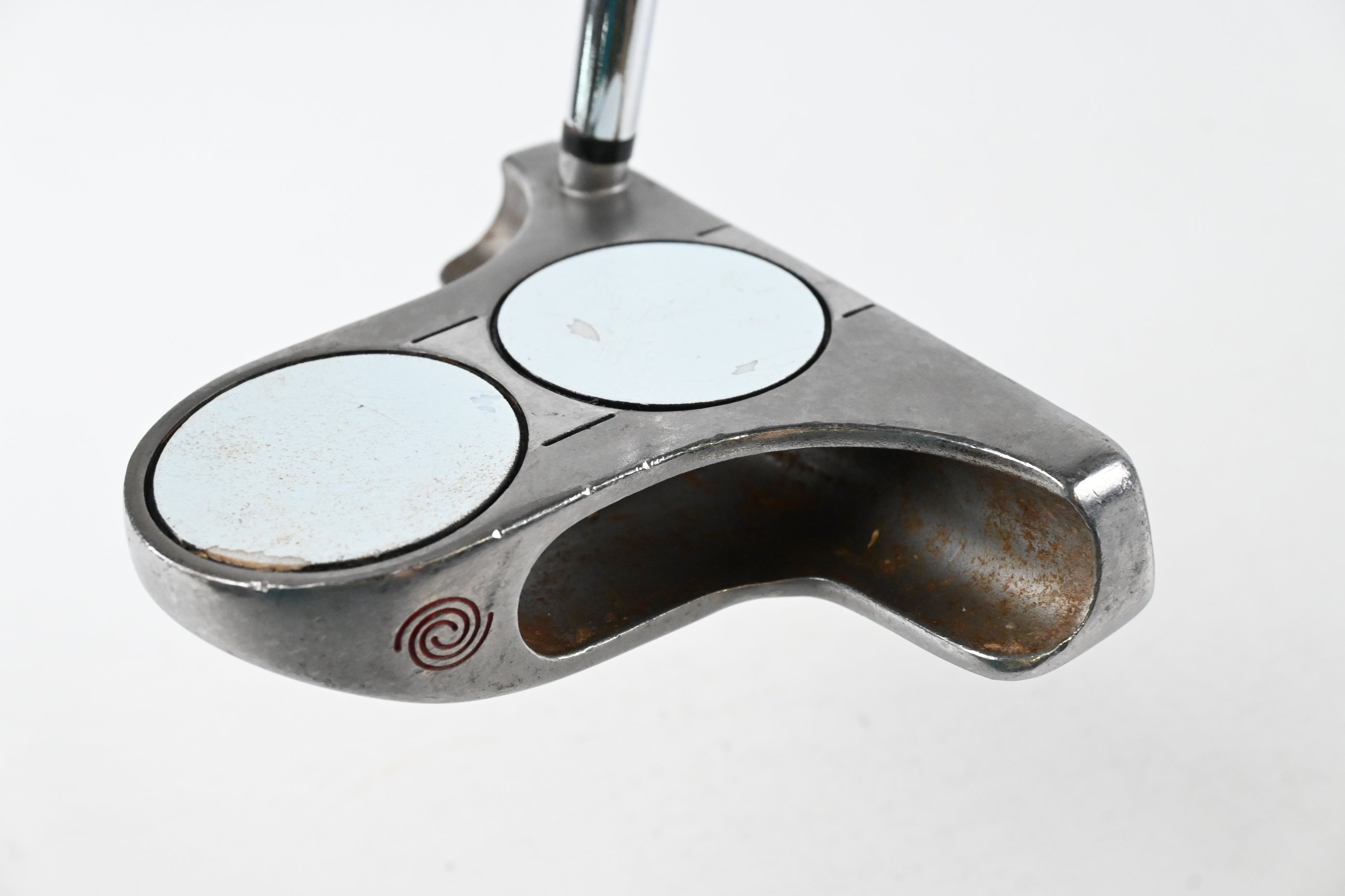 Odyssey White Steel 2-Ball Blade Putter / 35 Inch