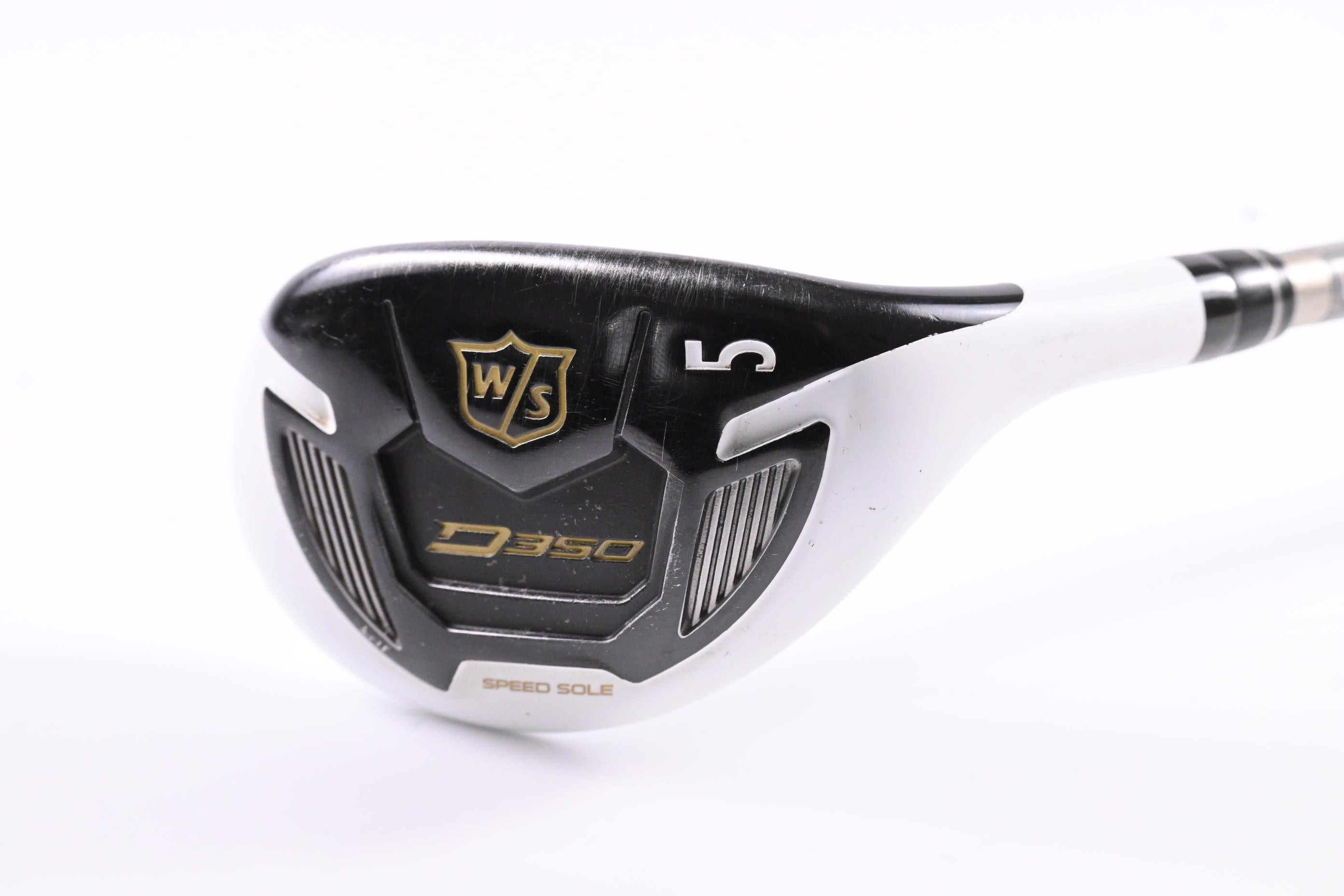 Ladies Wilson D350 #5 Hybrid / 25 Degree / Ladies Flex Elements Chrome 49 Shaft