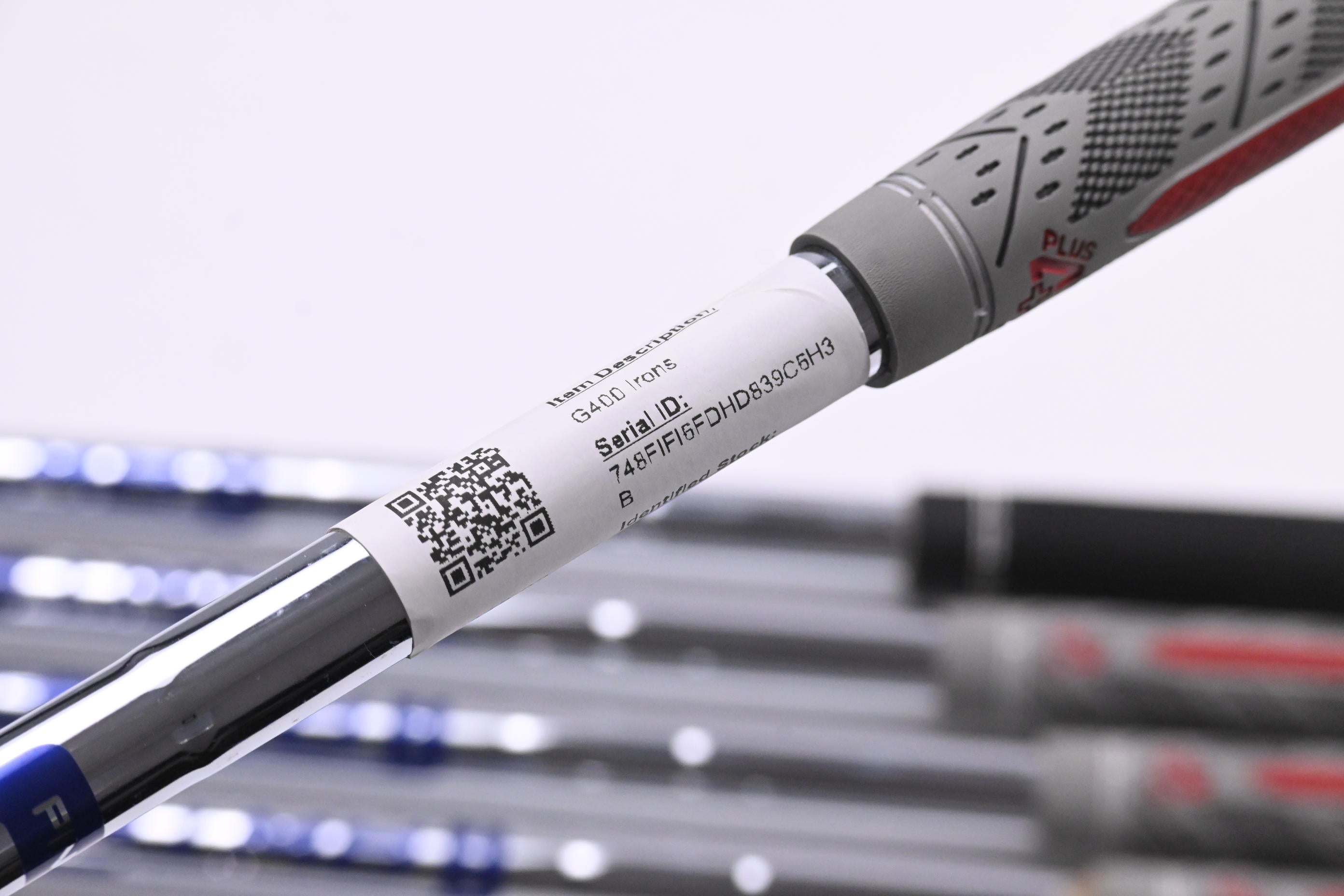 Ping G400 Irons / 6-PW / Green Dot / Regular Flex Ping AWT 2.0 Shafts