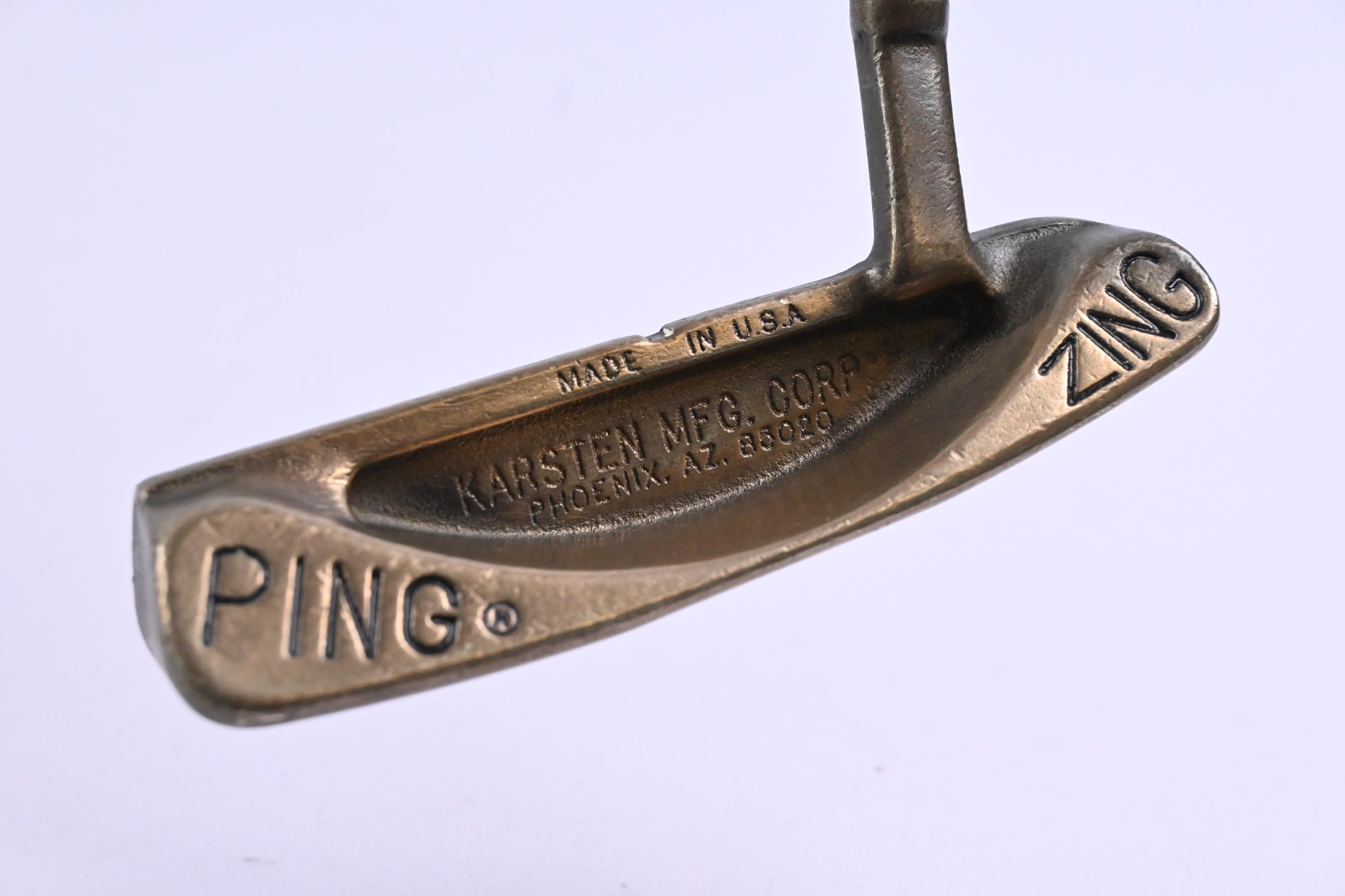 Left Hand Ping Karsten Original Manganese Bronze Zing Putter / 36 Inch
