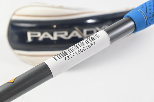 Callaway Paradym #3 Hybrid / 18 Degree / Regular Flex HZRDUS Silver 65 Shaft