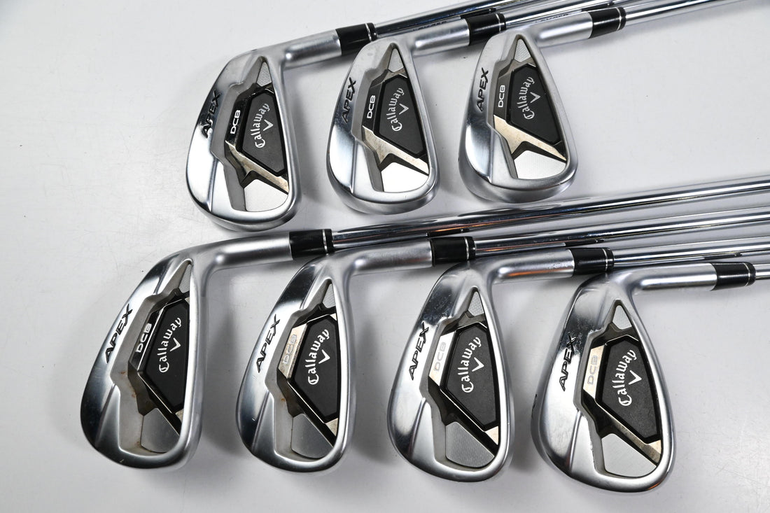 Callaway Apex DCB Irons / 4-PW / Regular Flex Elevate MPH 85 Shafts