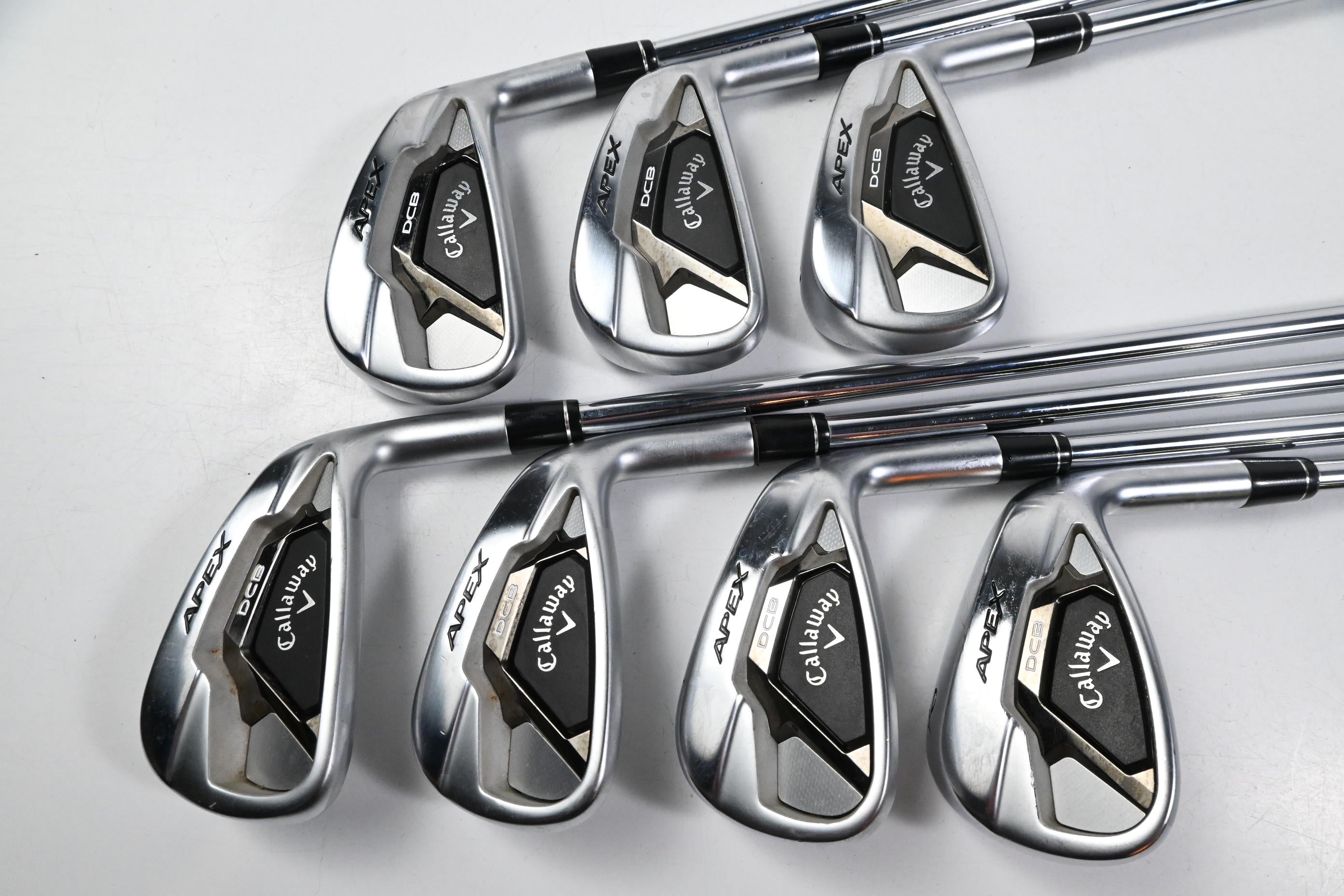 Callaway Apex DCB Irons / 4-PW / Regular Flex Elevate MPH 85 Shafts