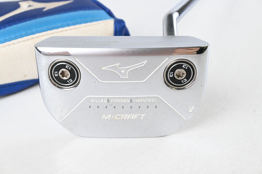 Mizuno M-Craft White Satin Putter / 34 Inch