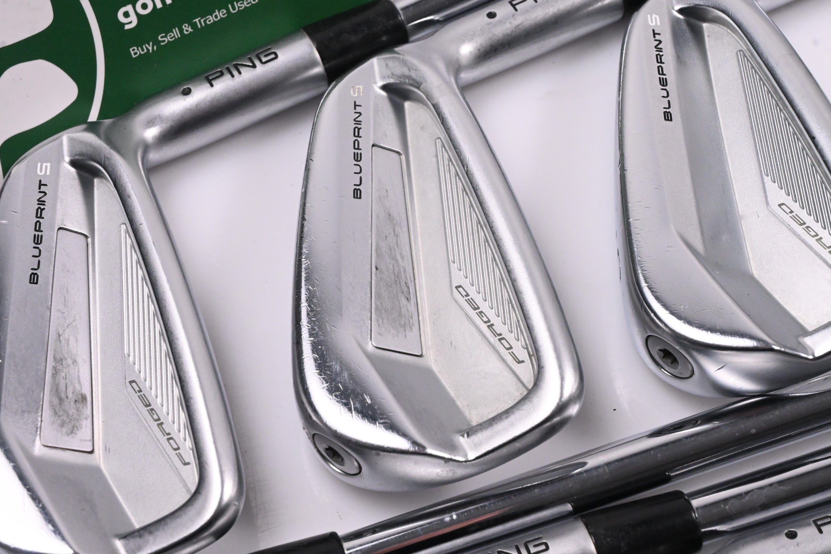 Ping Blueprint S Irons / 4-PW / Black Dot / X-Flex Dynamic Gold 120 X100 Shafts