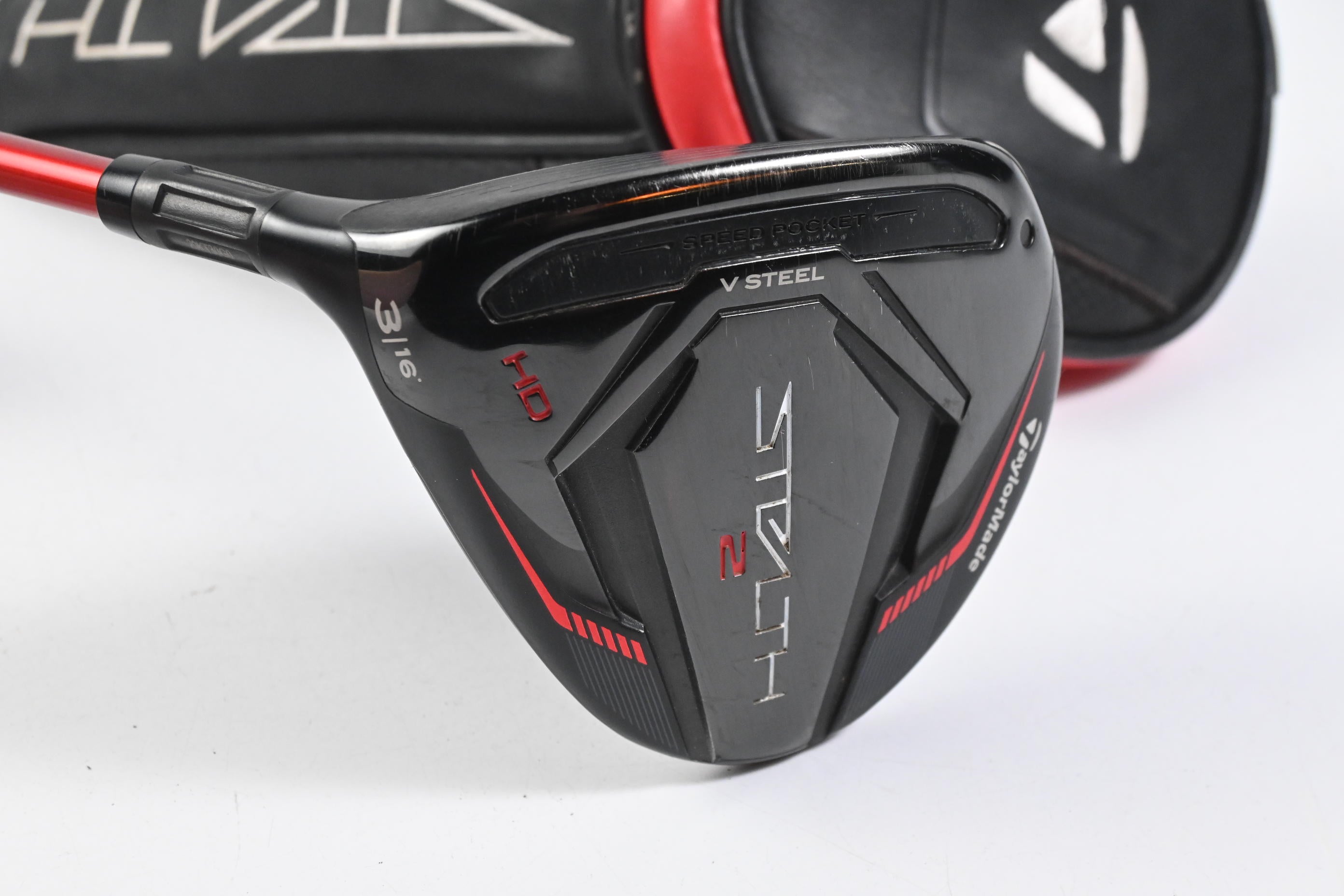 Left Hand Taylormade Stealth 2 #3 Wood / 16 Degree / Regular Flex Speeder NX 50