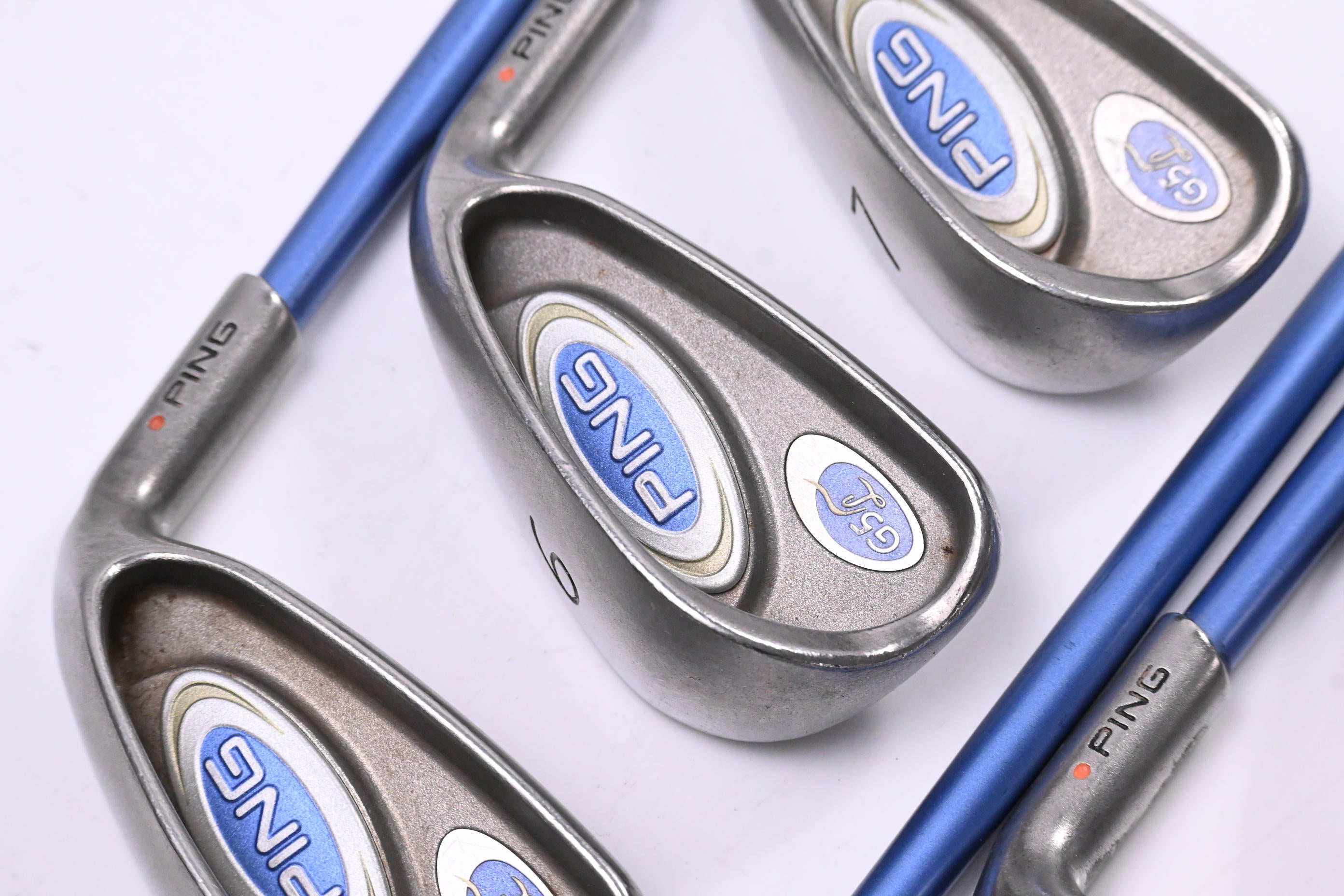 Ladies Ping G5 Irons / 5-PW+SW / Orange Dot / Ladies Flex Ping ULT 50 Shafts