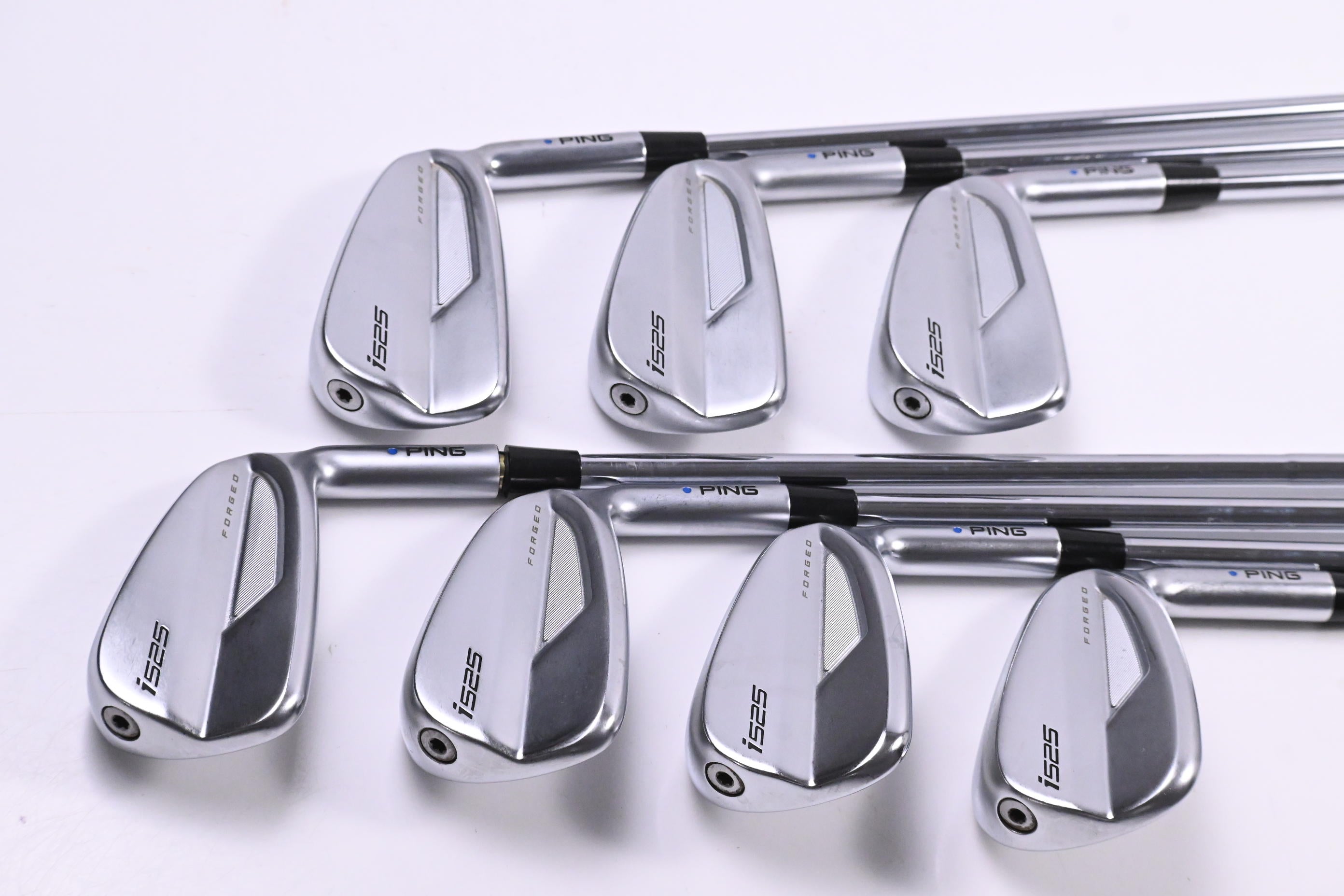 Ping i525 Irons / 4-PW / Blue Dot / Stiff Flex Elevate MPH 95 Shafts