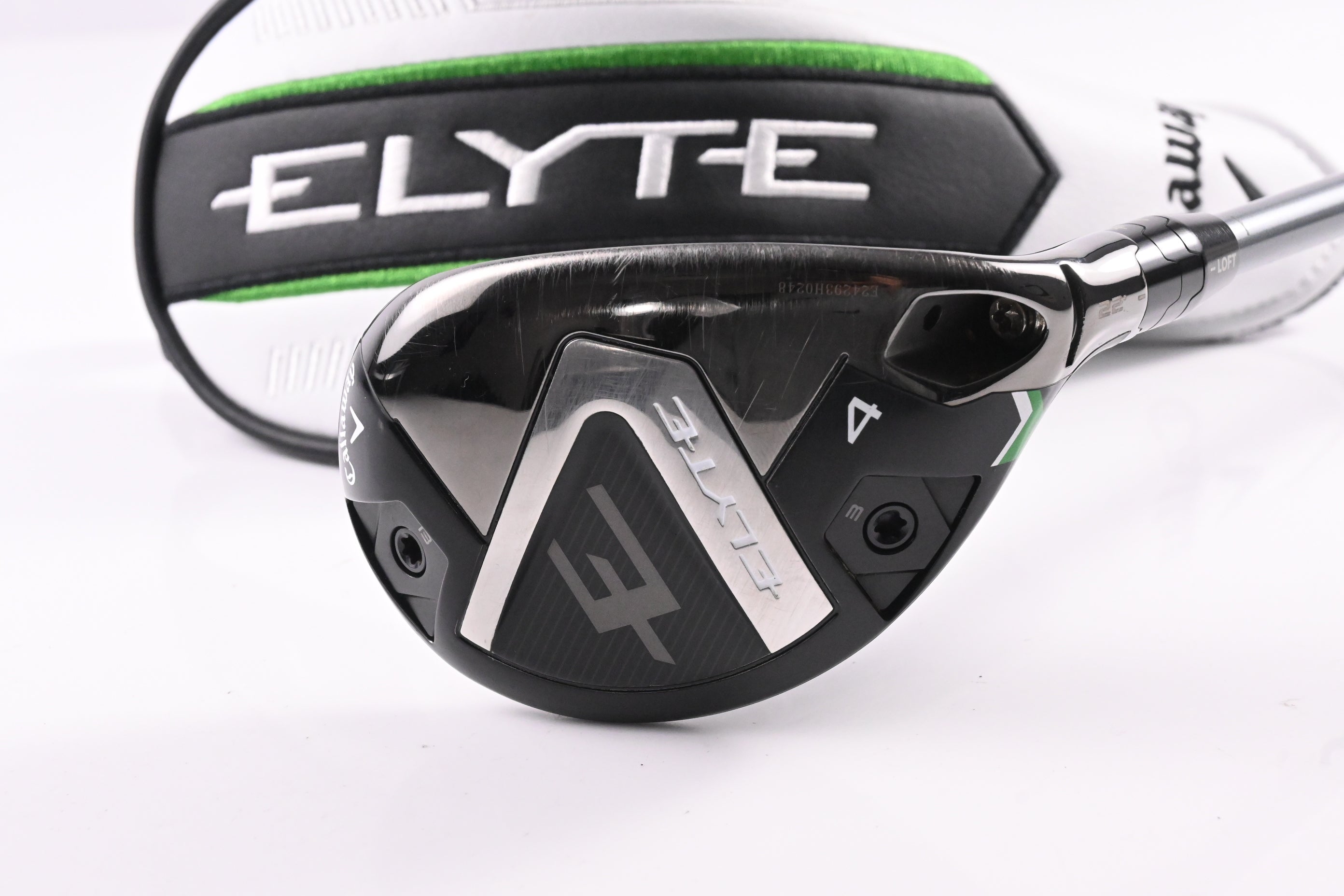 Callaway Elyte #4 Hybrid / 22 Degree / Regular Flex Denali Charcoal 60 Shaft