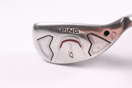 Ping G20 #4 Hybrid / 23 Degree / Senior Flex Ping TFC 169 Shaft