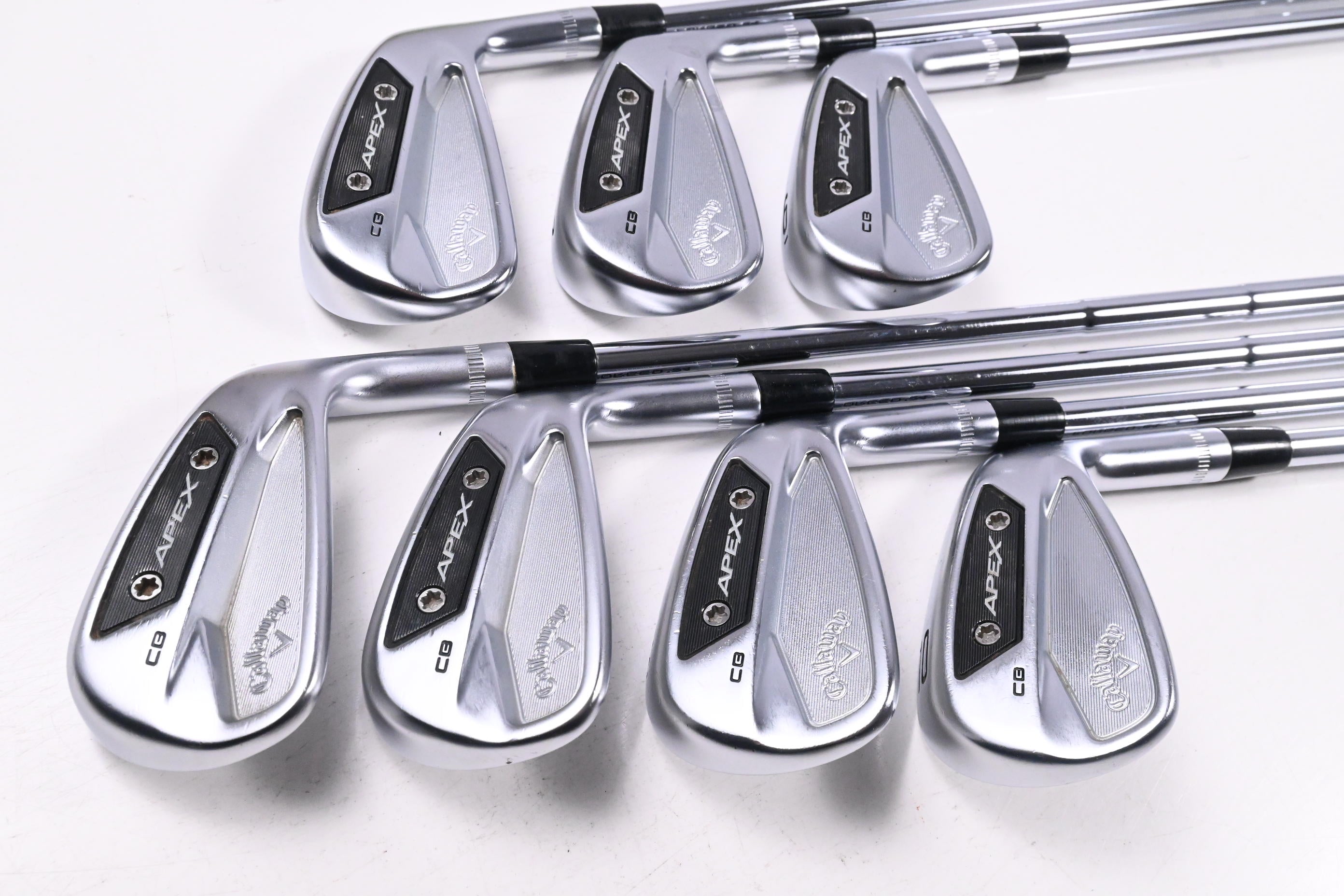 Callaway Apex CB 24 Irons / 4-10i / Stiff Flex Dynamic Gold MID 115 S300 Shafts