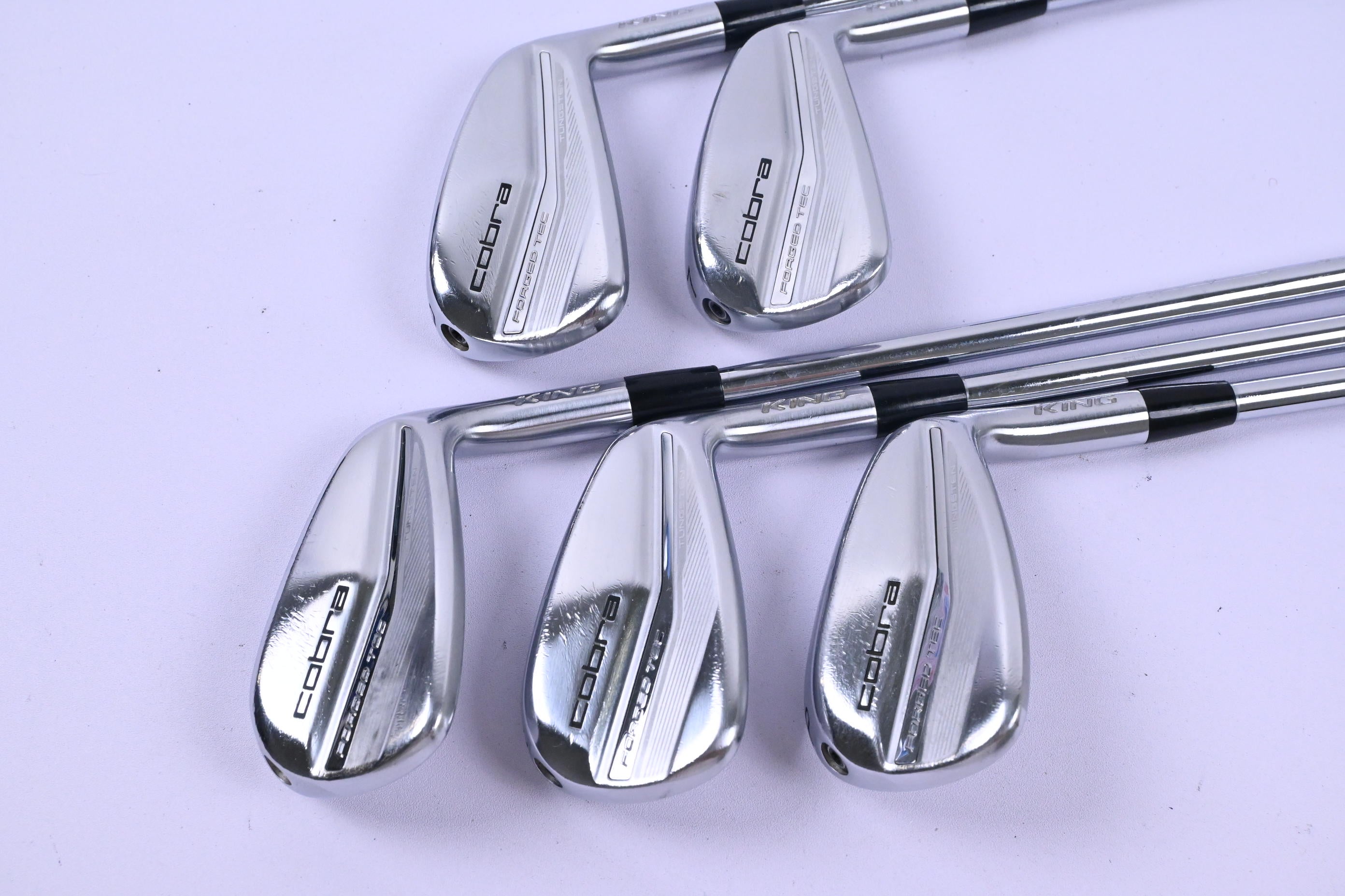 Cobra Forged Tec 2022 Irons / 6-PW / Regular Flex KBS $-Taper Lite Shafts