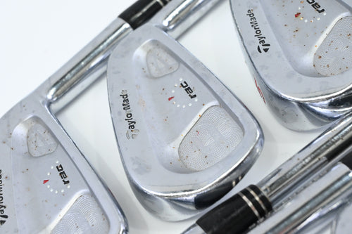 Taylormade RAC CB Coin Forged Irons / 3-9 / Stiff Flex Dynamic Gold Shafts