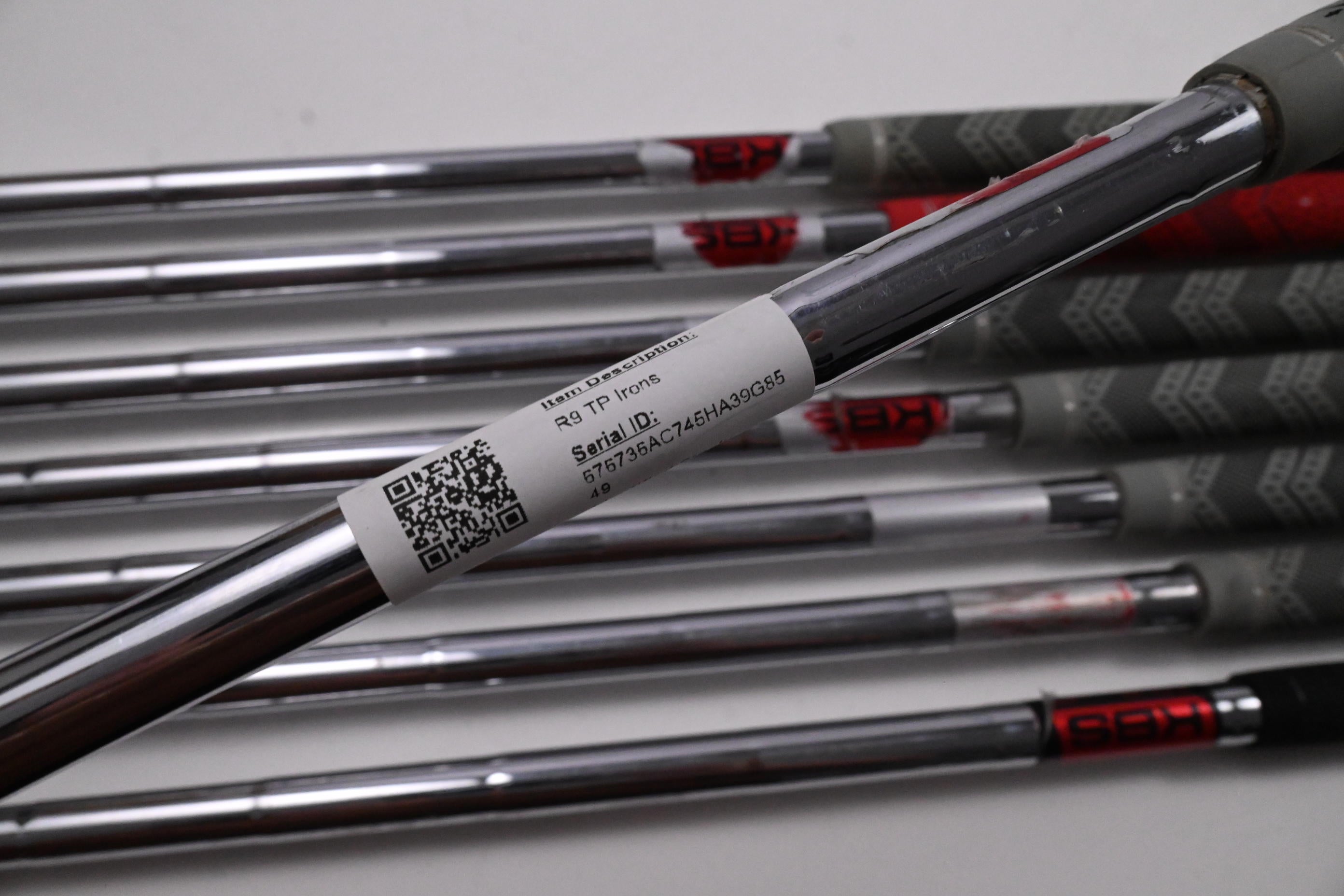 Taylormade R9 TP Irons / 3-PW / Regular Flex KBS Tour Shafts