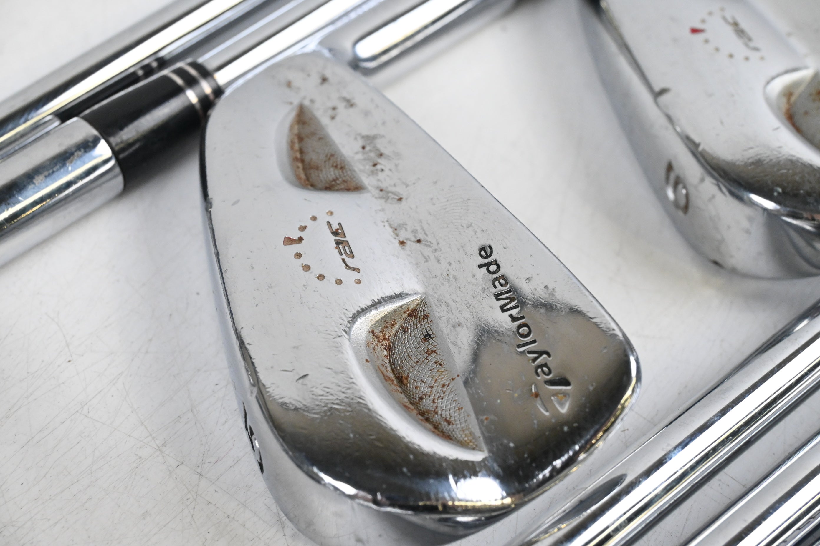 Taylormade RAC MB Irons / 3-PW / Regular Flex Dynamic Gold R300 Shafts