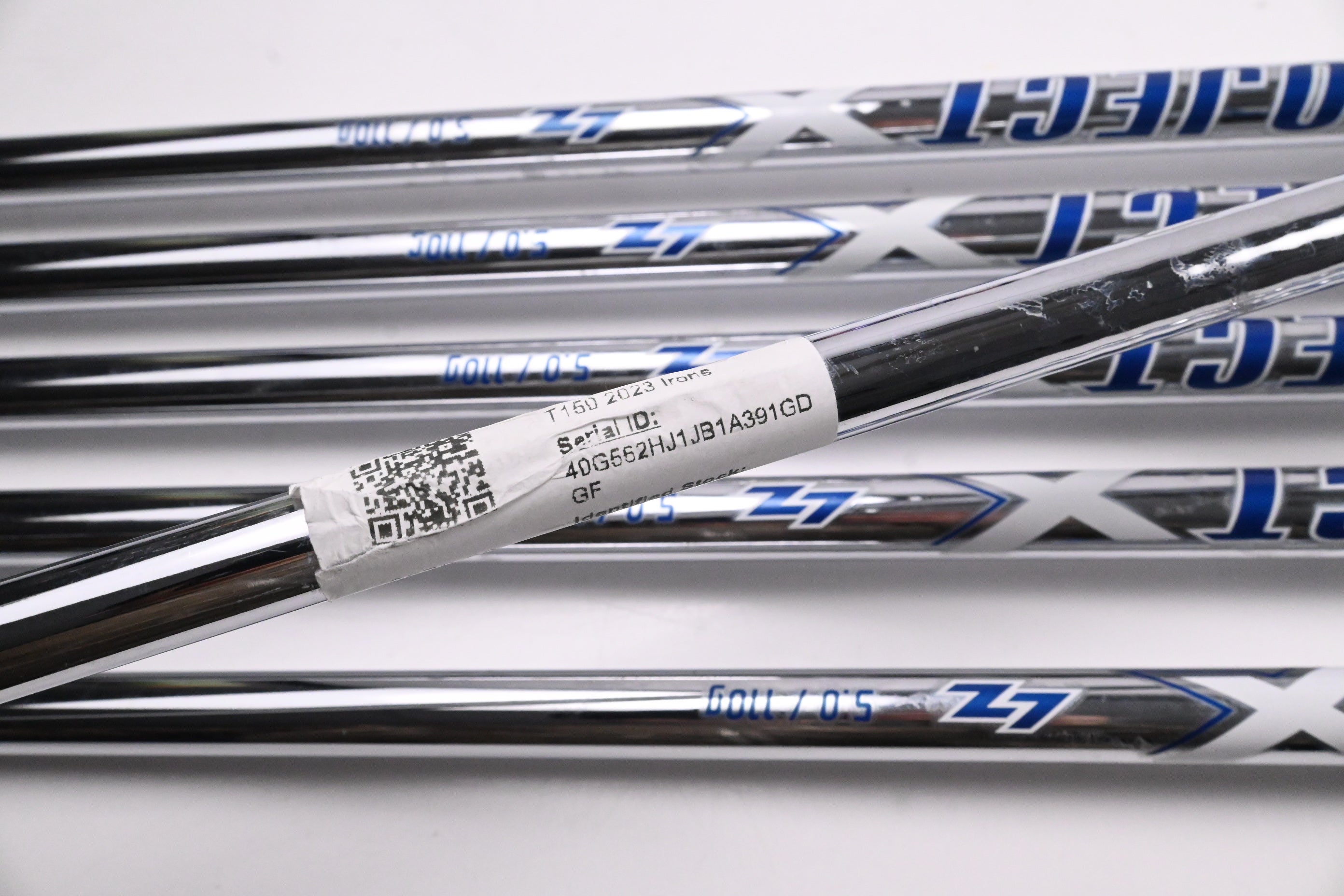 Titleist T150 2023 Irons / 5-PW / Regular Flex Project X LZ 110 Shafts