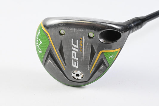 Callaway Epic Flash #3 Wood / 15 Degree / Regular Flex Tensei AV Blue 65 Shaft