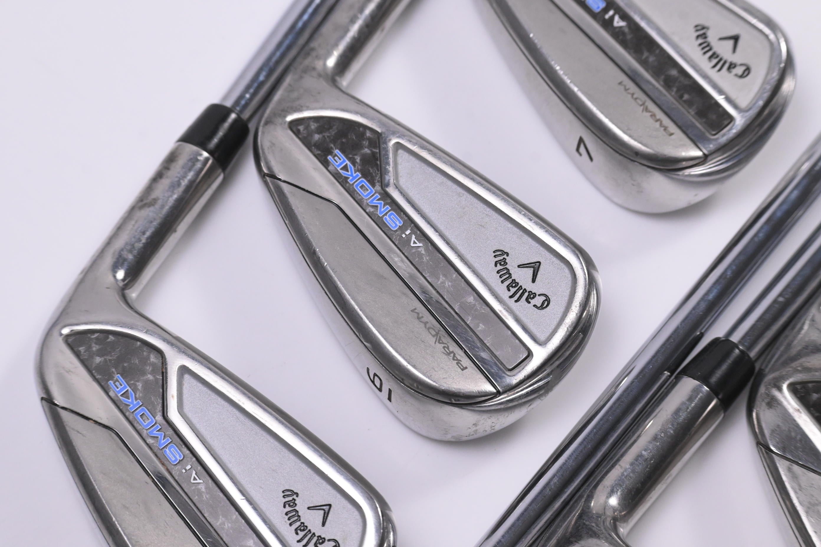 Callaway Paradym Ai Smoke Irons / 5-PW+SW / Regular Flex Elevate MPH 95 Shafts
