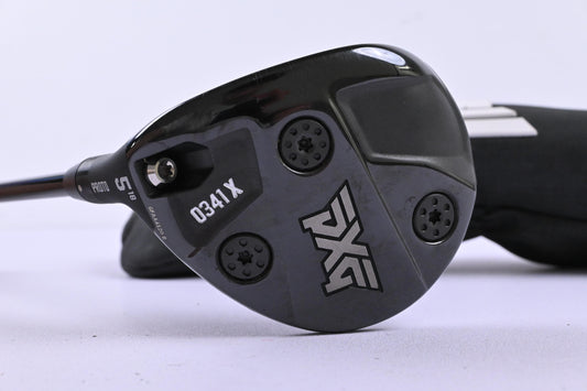 Left Hand PXG 0341X Prototype #5 Wood / 18 Degree / Stiff Flex Smoke RDX 70