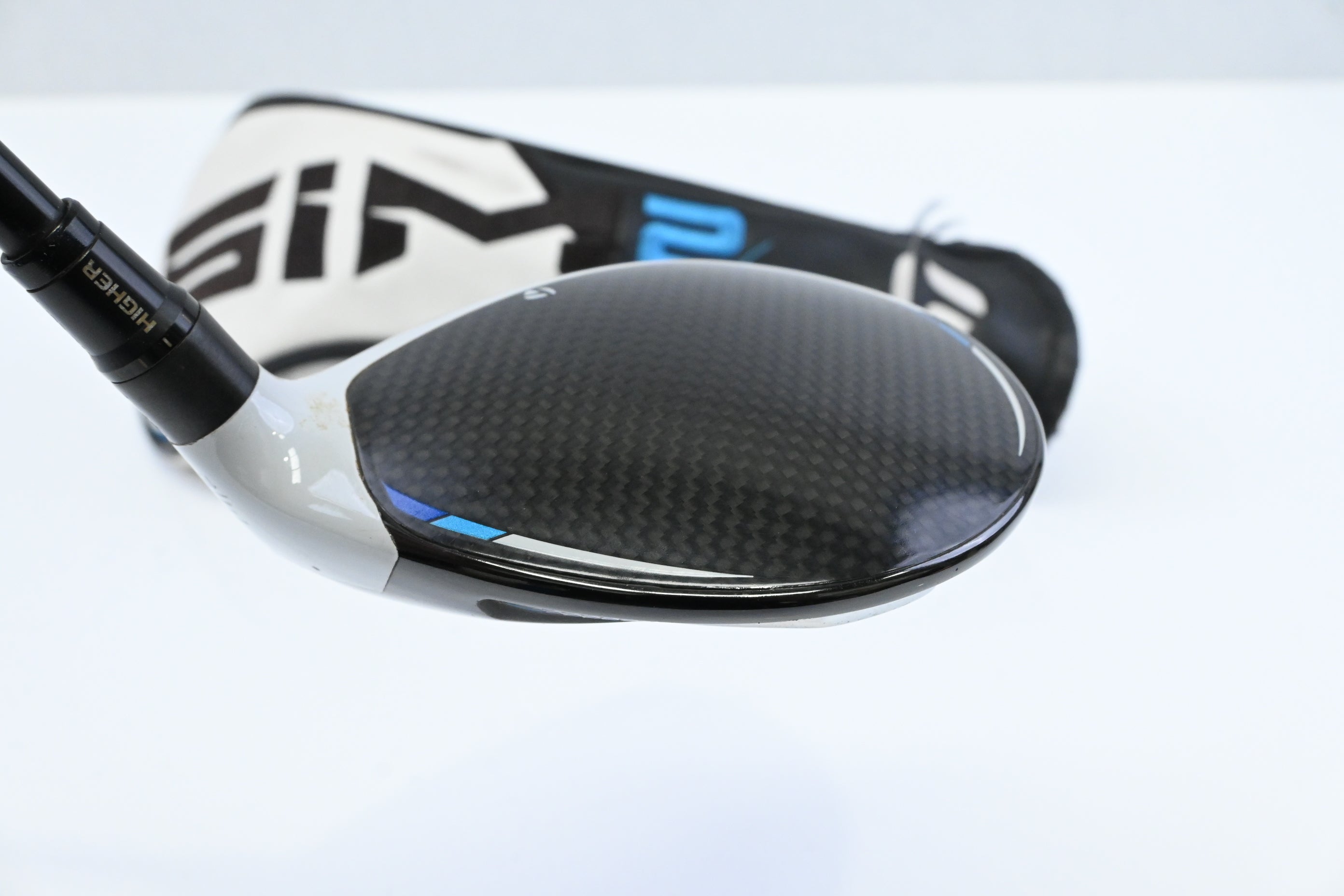 Taylormade SIM2 Ti #3 Wood / 15 Degree / Stiff Flex Tensei AV Raw Blue 65 Shaft
