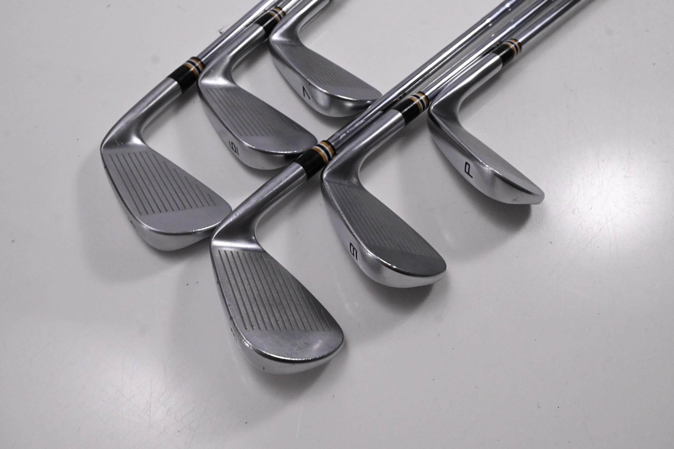 Left Hand Taylormade P.7CB Irons / 5-PW / Stiff Flex N.S.Pro Modus 3 Tour 105 Shafts