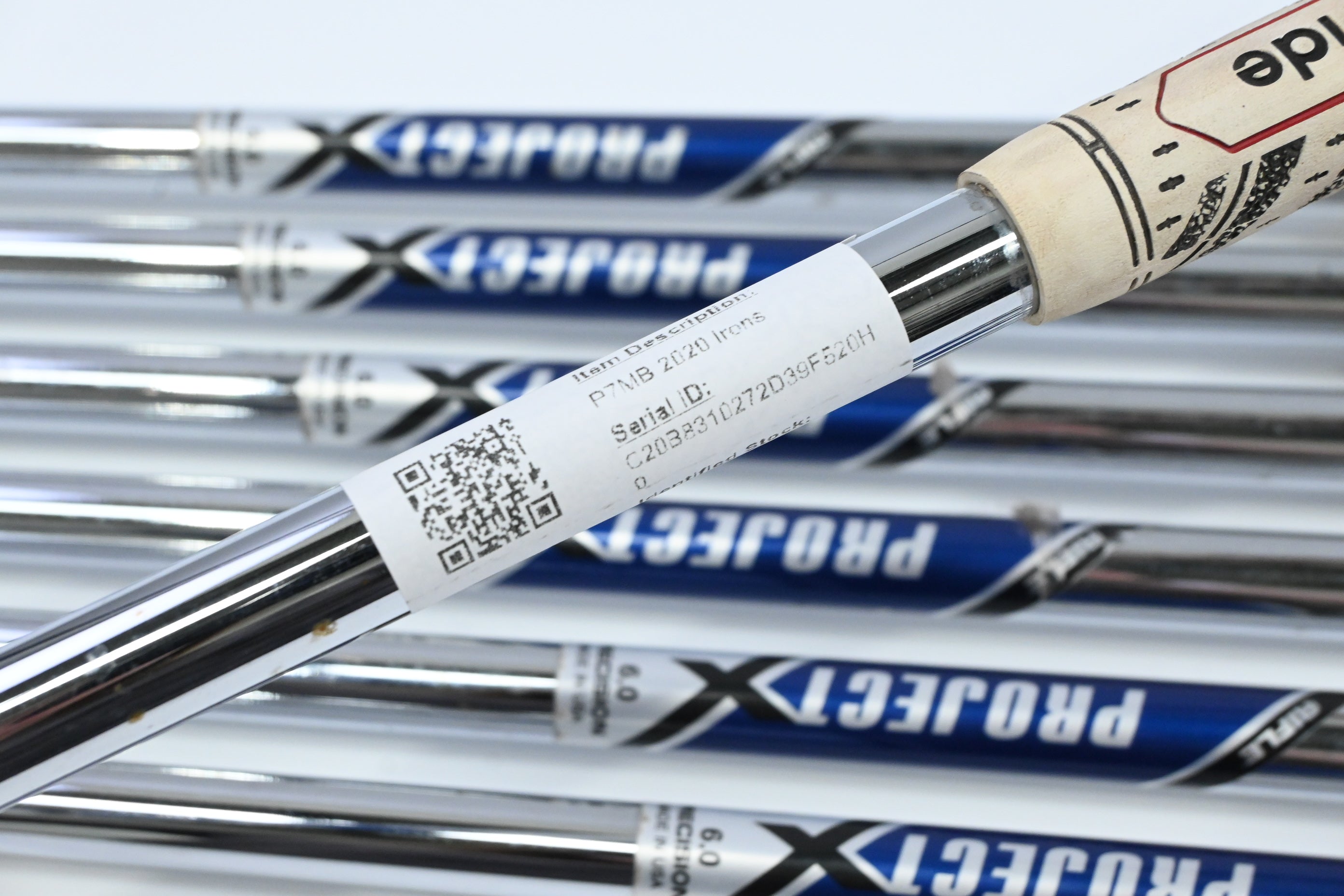 Taylormade P7MB 2020 Irons / 4-PW / Stiff Flex Project X Rifle Shafts