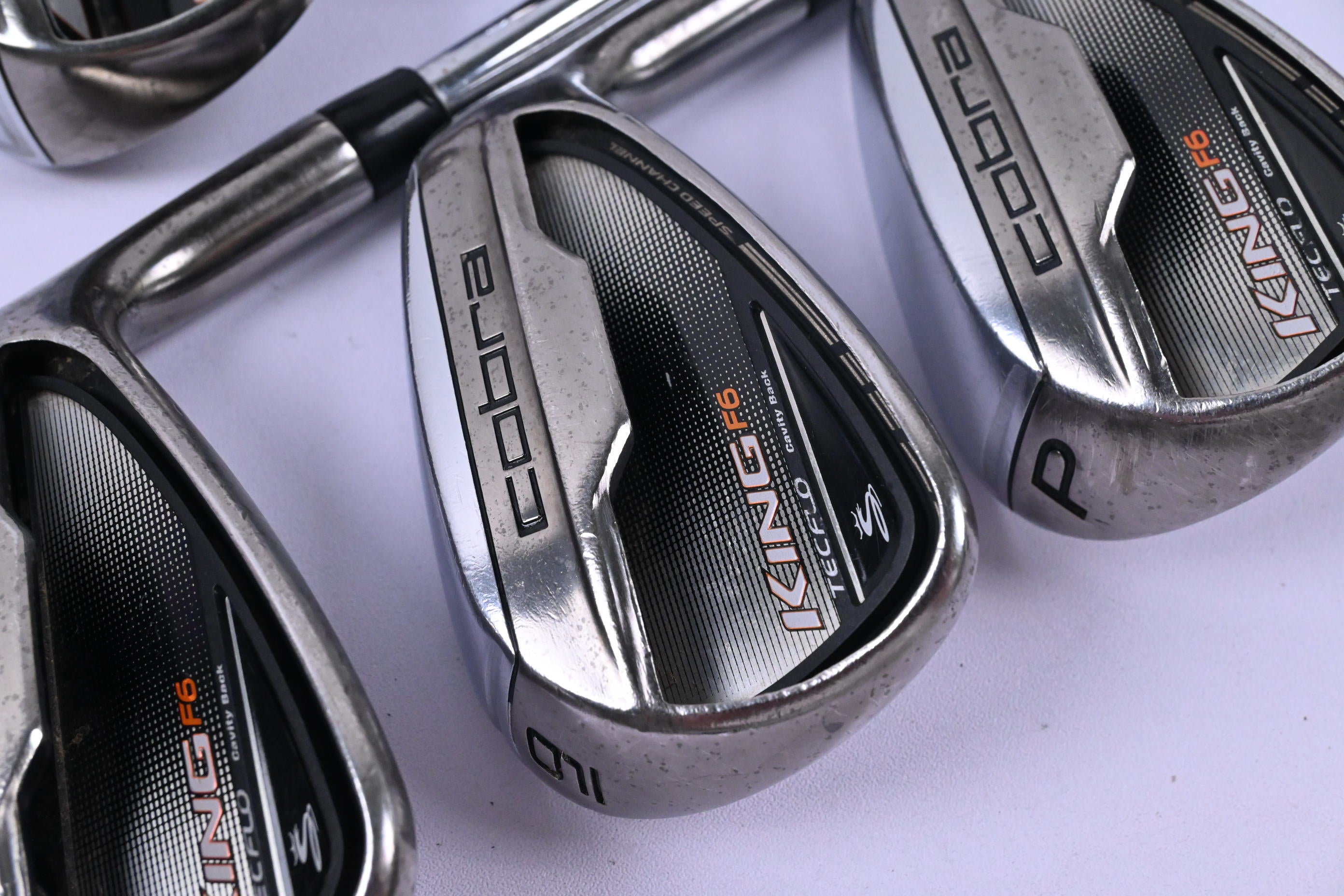 Cobra King F6 Irons / 6-PW / Regular Flex Cobra King F6 Shafts