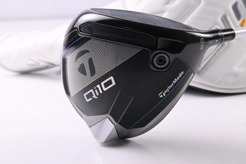 Taylormade Qi10 Driver / 9 Degree / X-Flex Aldila Rogue Silver 60 Shaft