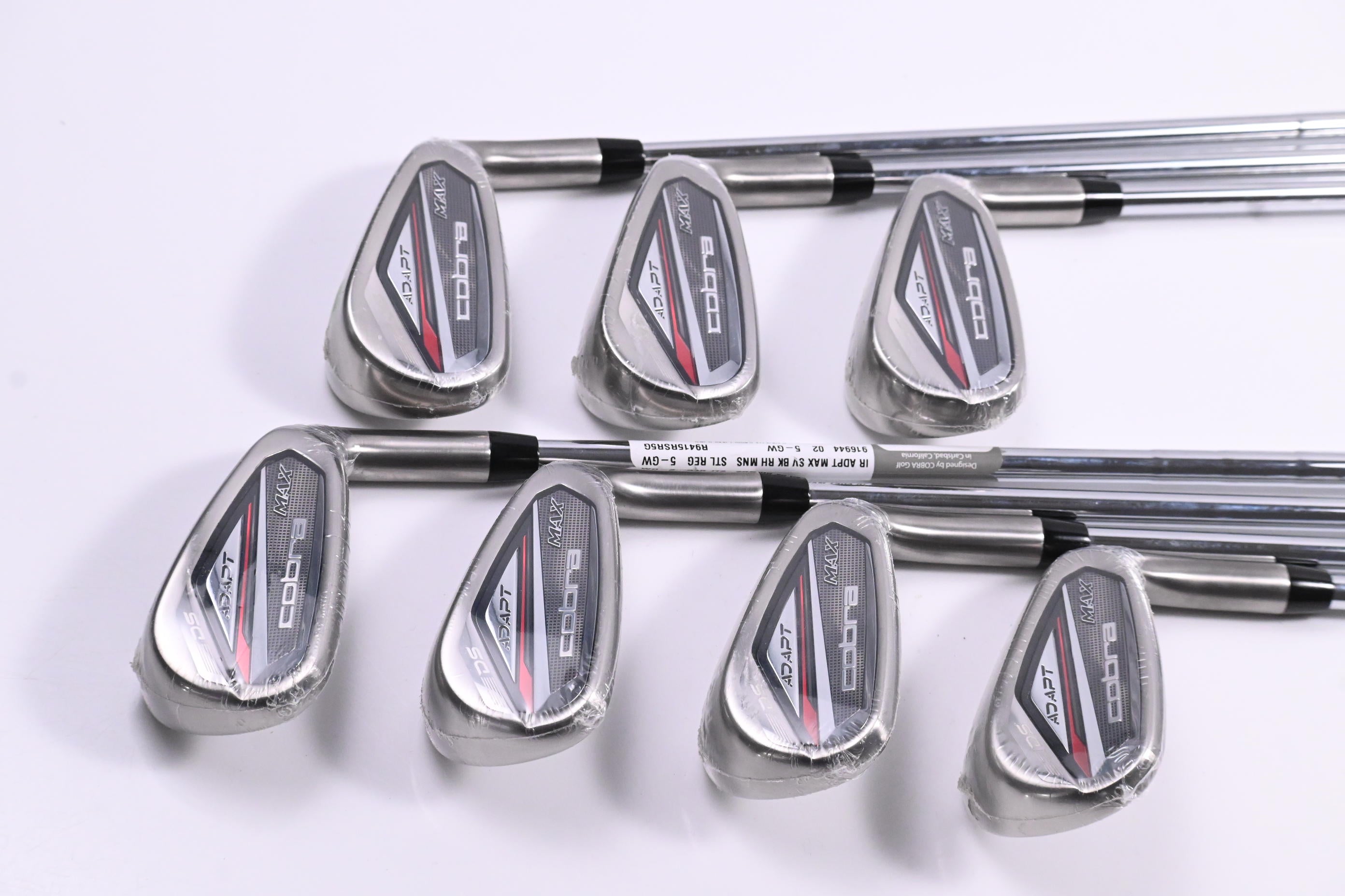 Cobra DS-Adapt Max Irons / 5-PW+GW / Regular Flex KBS Tour Lite Shafts