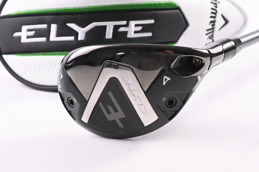 Callaway Elyte #4 Hybrid / 22 Degree / Regular Flex Denali Charcoal 60 Shaft
