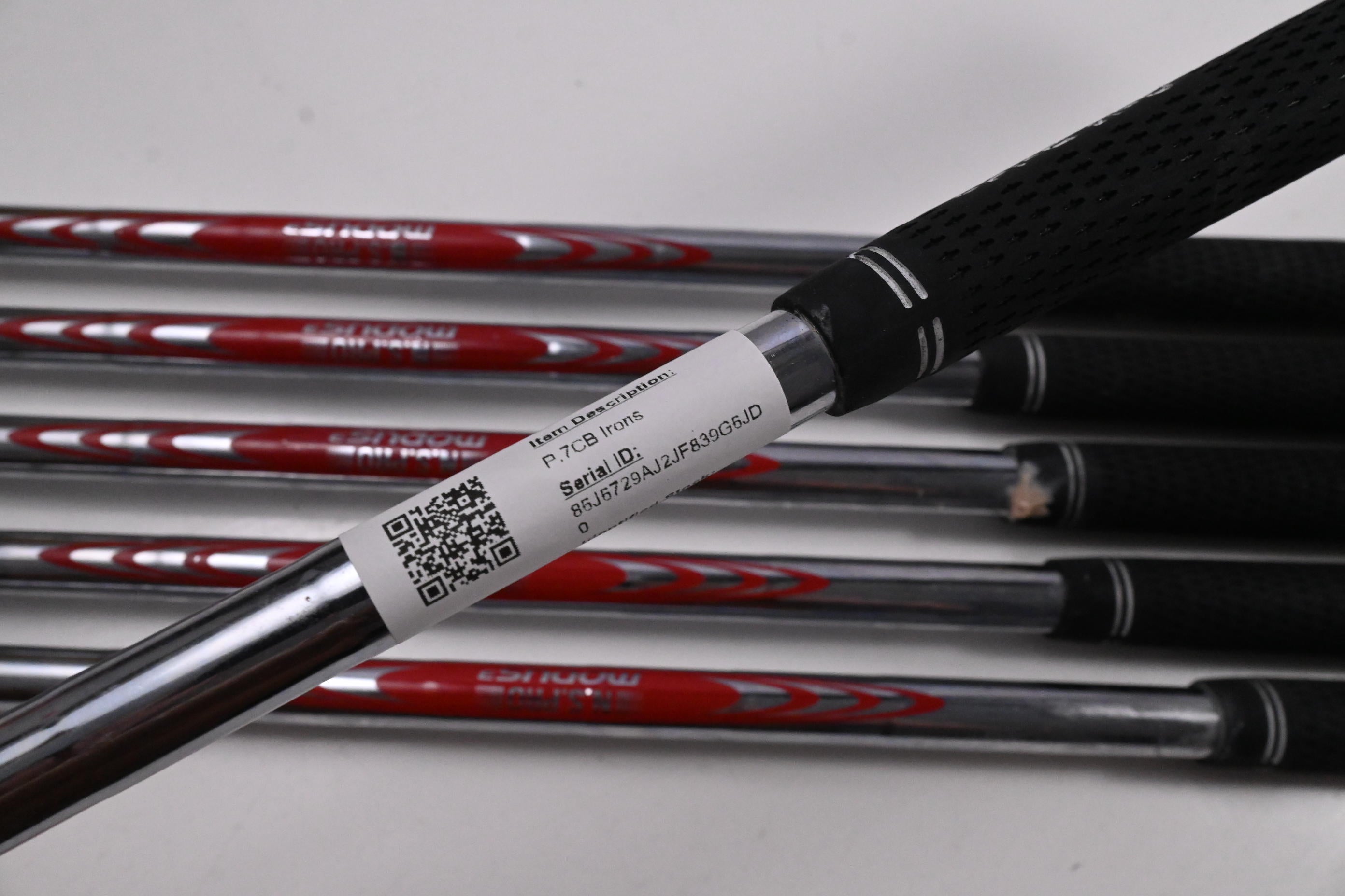 Left Hand Taylormade P.7CB Irons / 5-PW / Stiff Flex N.S.Pro Modus 3 Tour 105 Shafts