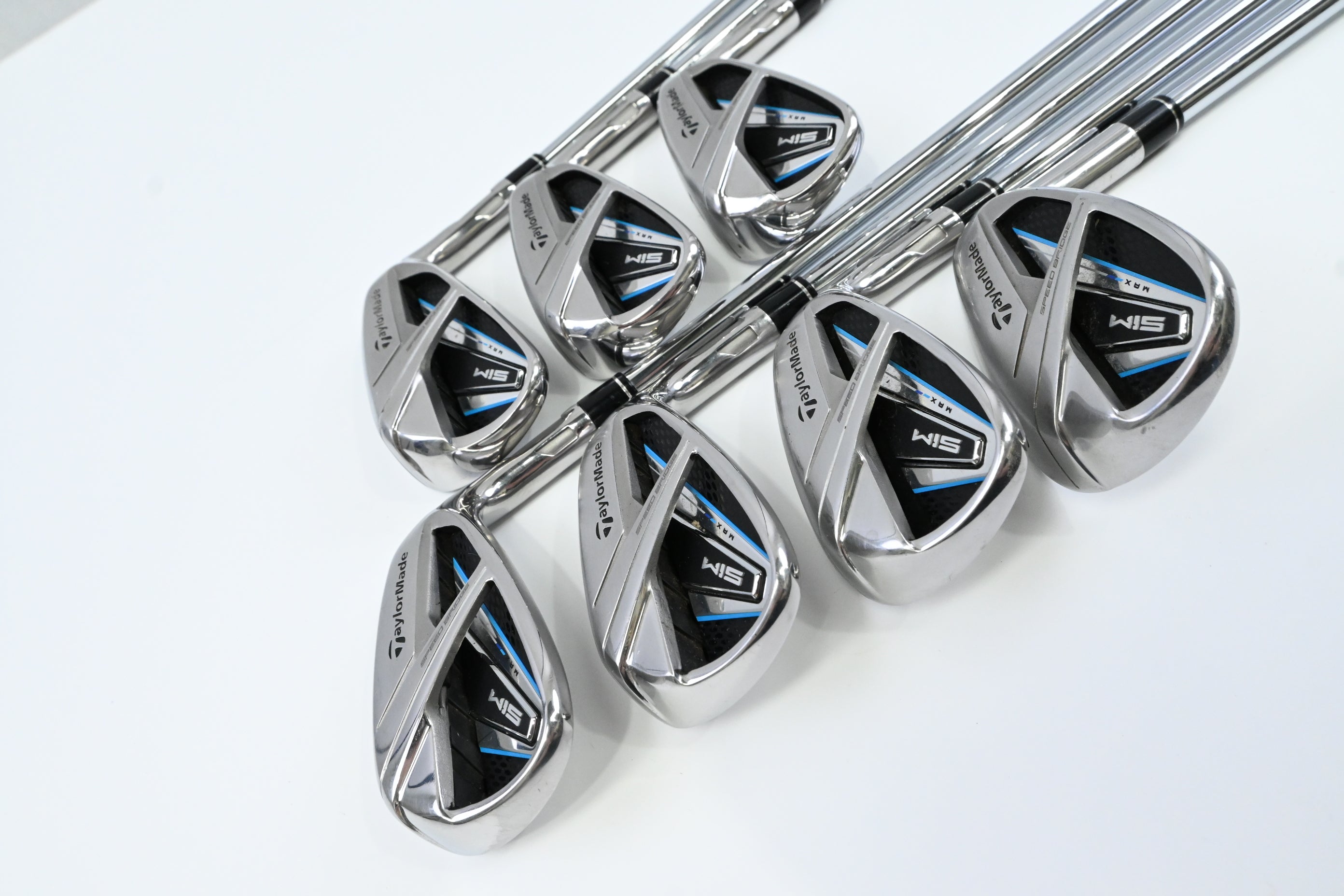 Taylormade SIM Max Irons / 5-PW+SW / Regular Flex KBS MAX 85 Shafts