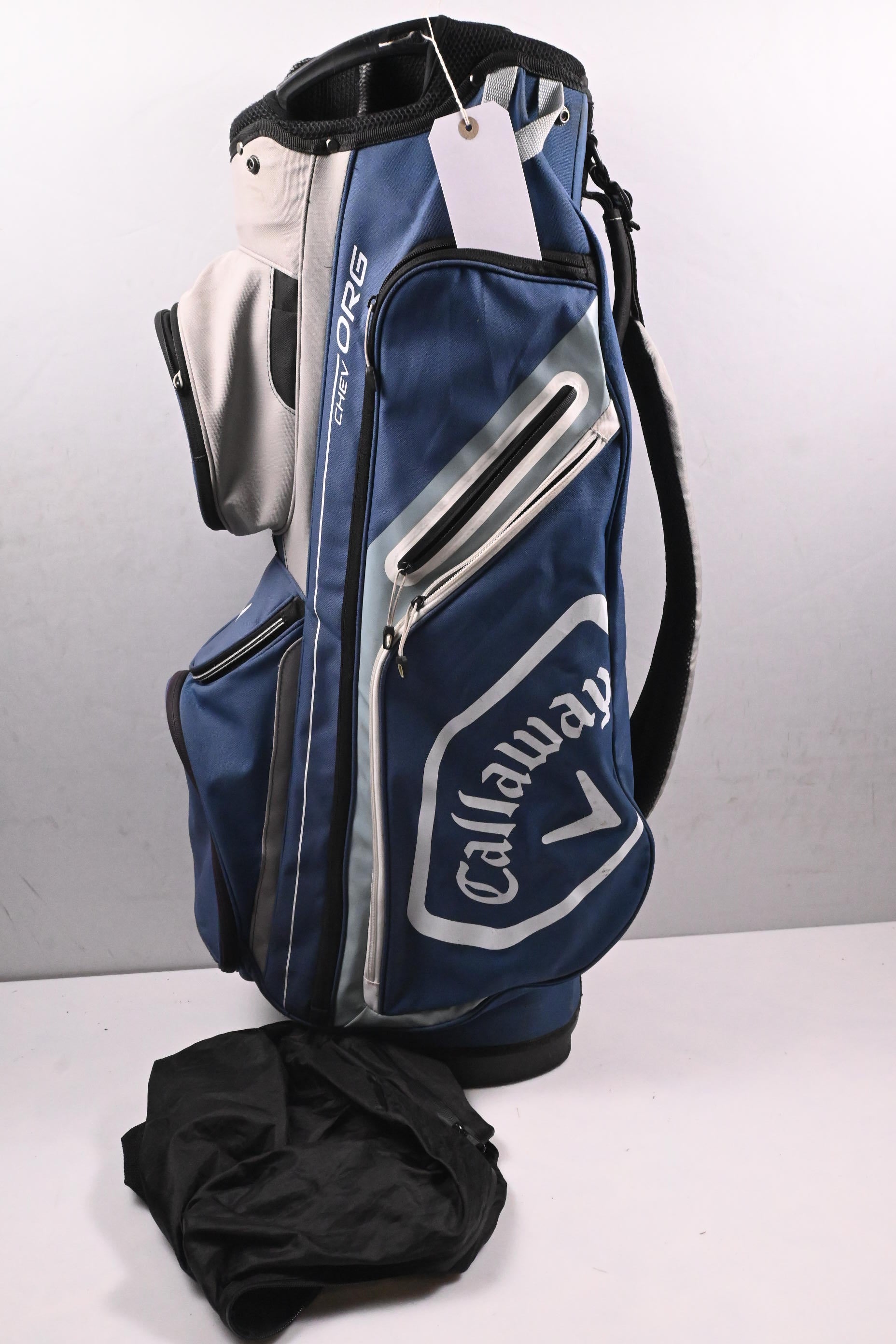 Callaway Chev Org Cart Bag / 14-Way Divider / Blue, Grey