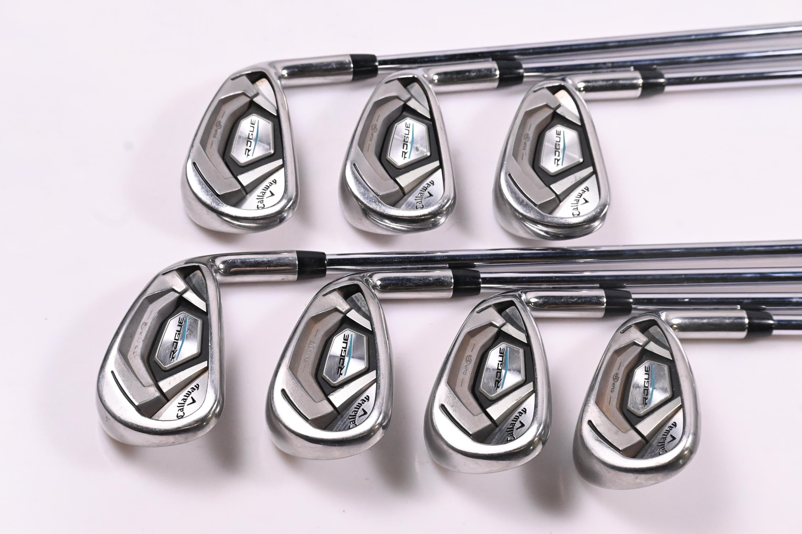 Callaway Rogue Irons / 4-PW / Stiff Flex XP 105 ST15 S300 Shafts