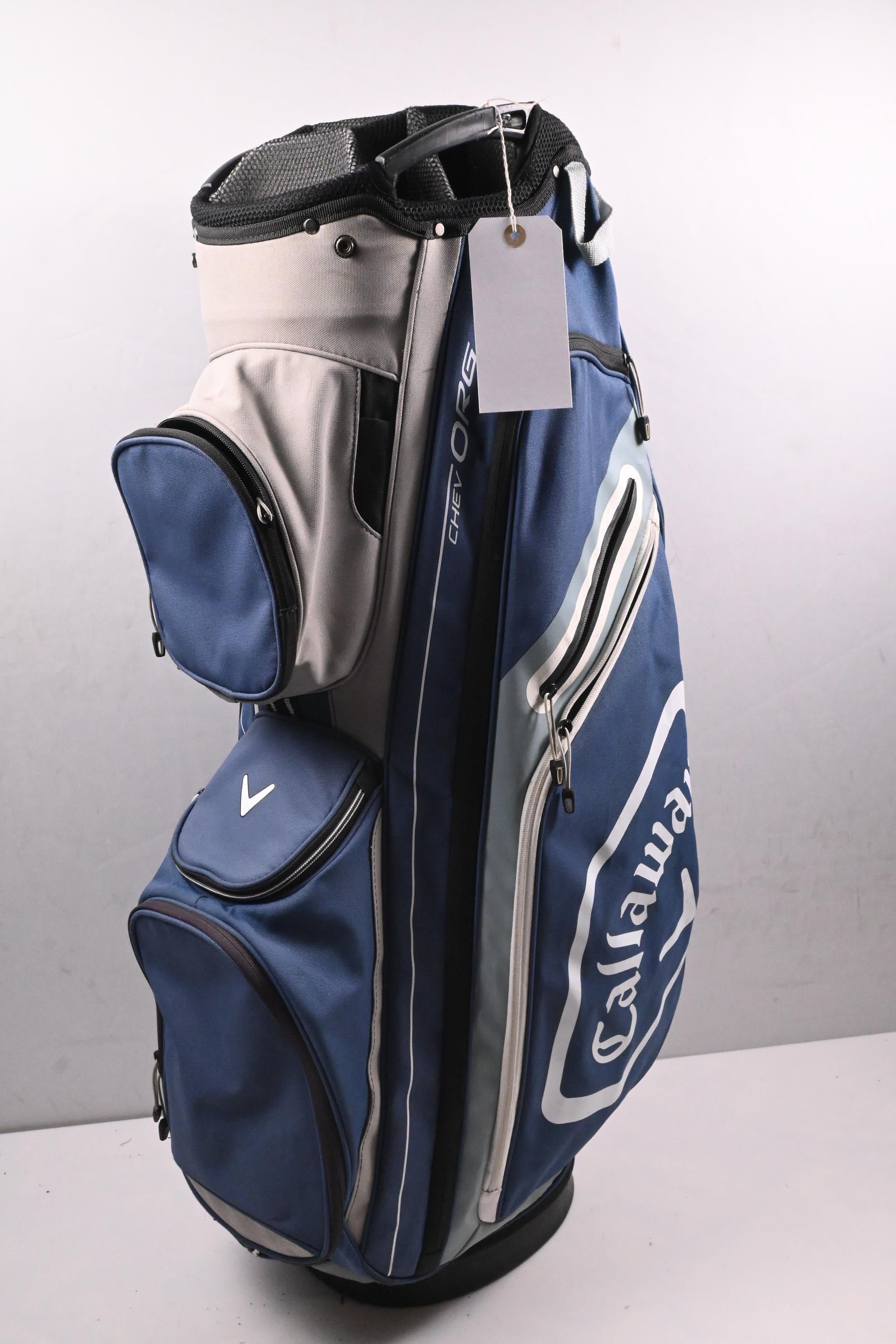 Callaway Chev Org Cart Bag / 14-Way Divider / Blue, Grey