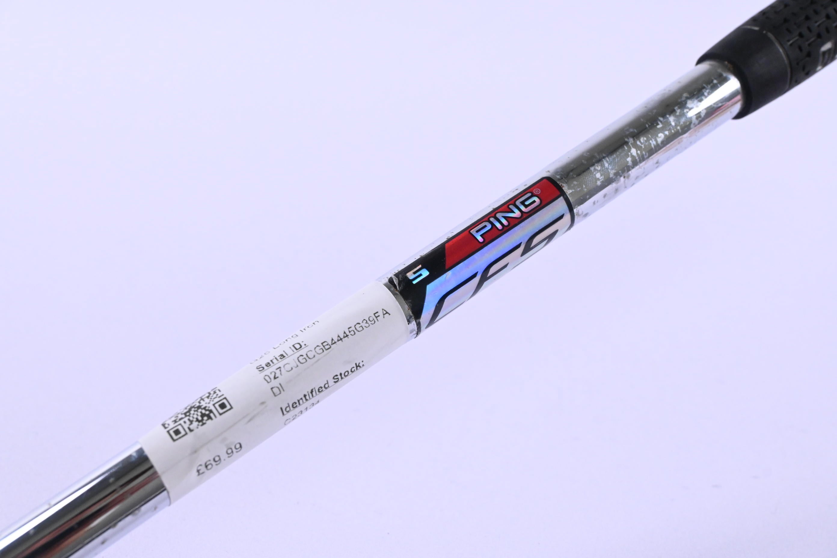 Ping G25 #4 Iron / 23 Degree / Green Dot / Stiff Flex Ping CFS Shaft