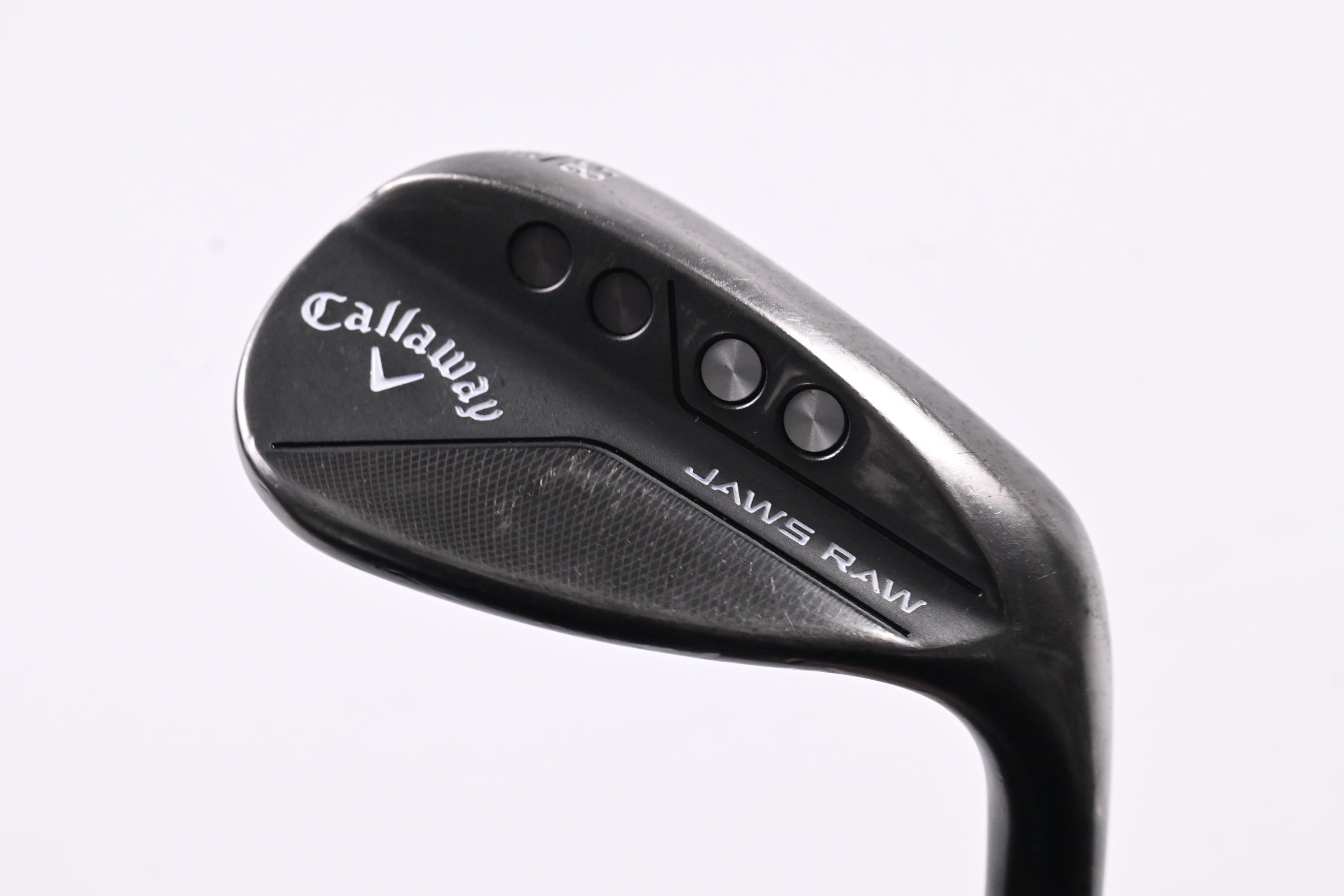 Callaway Jaws Raw Lob Wedge / 58 Degree / Wedge Flex Dynamic Gold Spinner