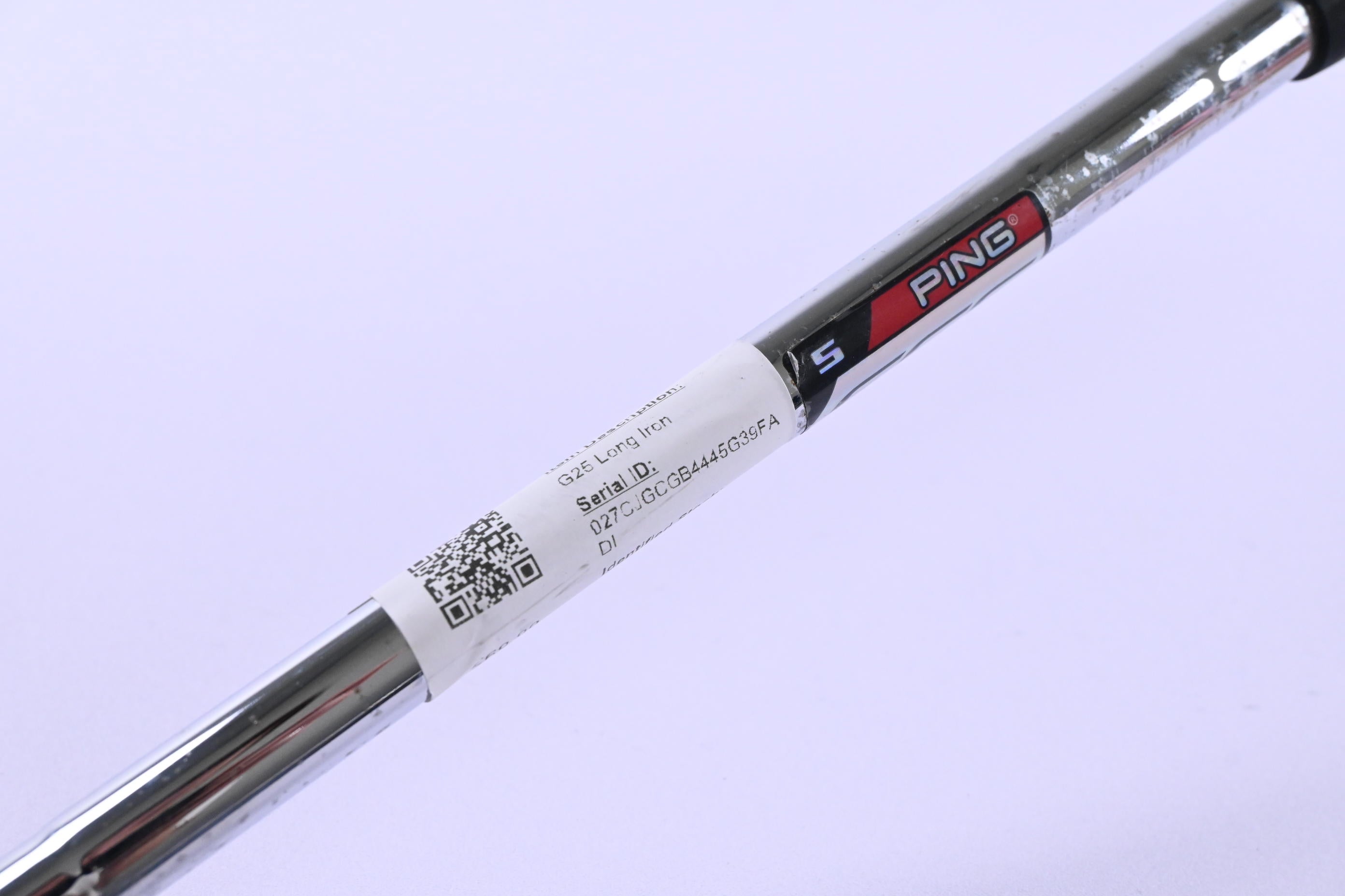 Ping G25 #4 Iron / 23 Degree / Green Dot / Stiff Flex Ping CFS Shaft