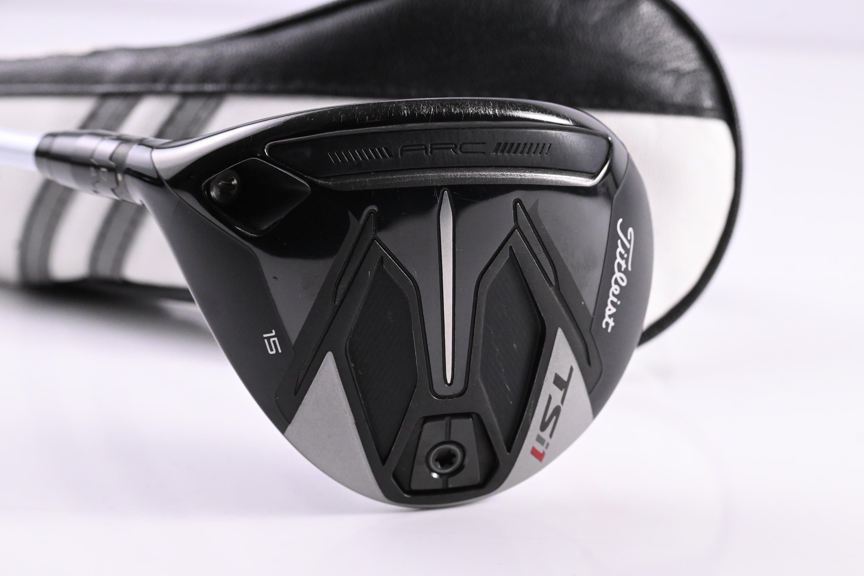 Left Hand Titleist TSi1 #3 Wood / 15 Degree / Senior Flex Aldila Ascent 40 Shaft