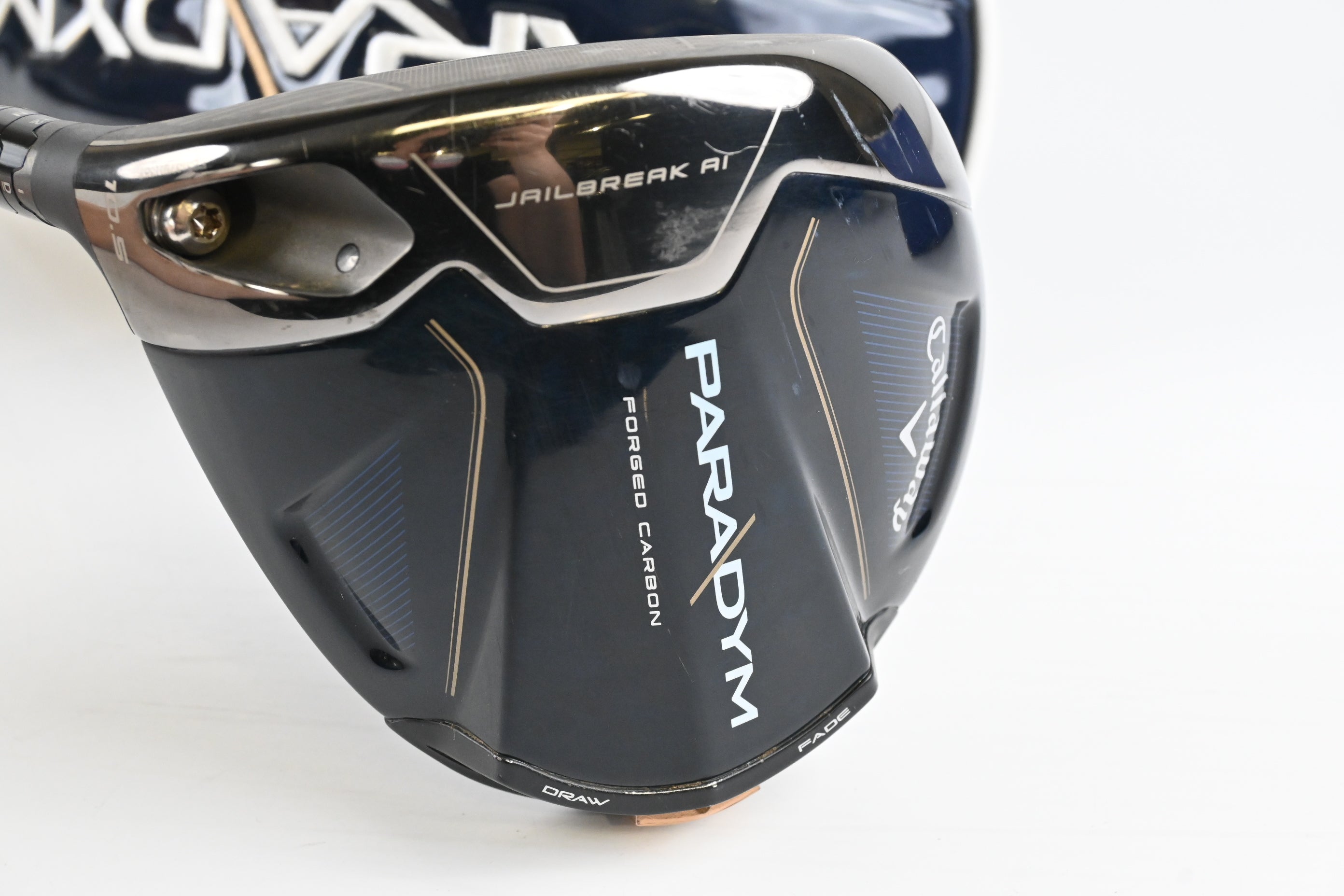 Left Hand Callaway Paradym Driver / 10.5 Degree / Stiff Flex HZRDUS Silver 60