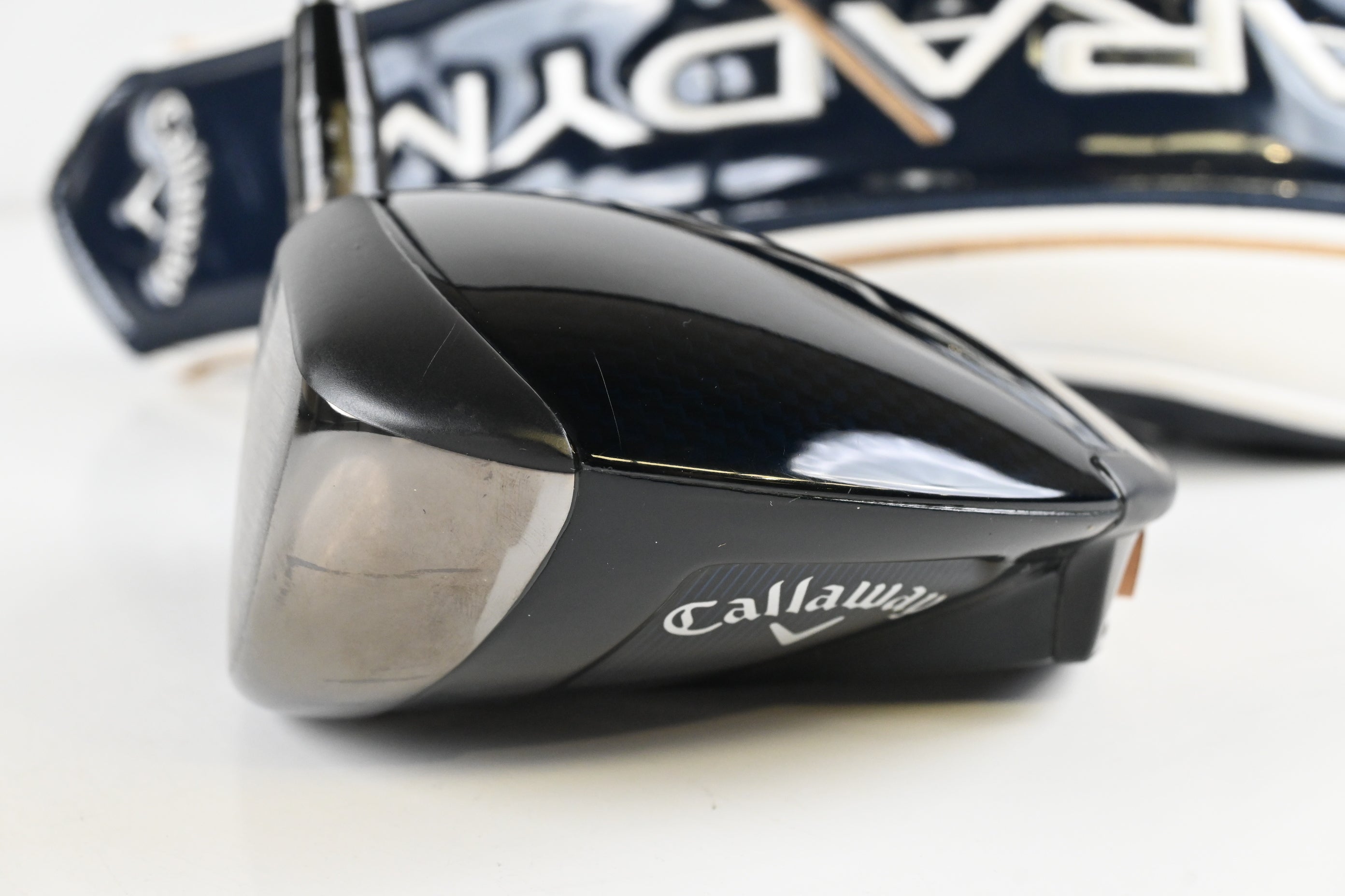 Left Hand Callaway Paradym Driver / 10.5 Degree / Stiff Flex HZRDUS Silver 60