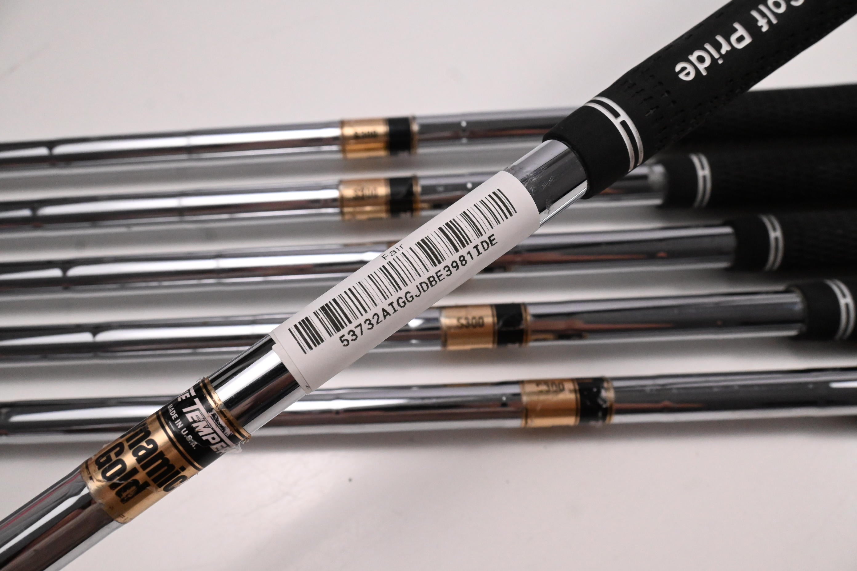 Mizuno MP-68 Irons / 5-PW / Stiff Flex Dynamic Gold S300 Shafts