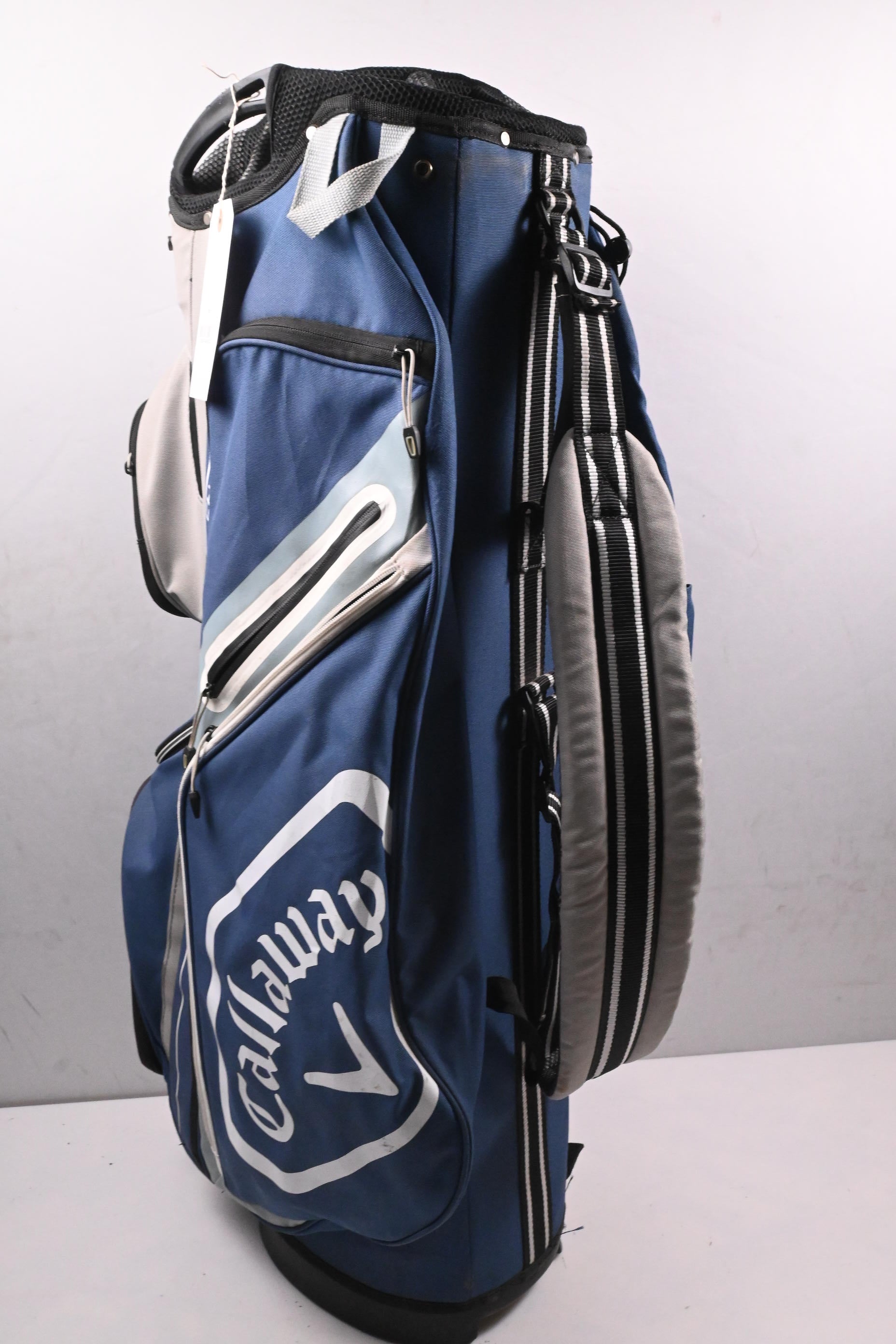 Callaway Chev Org Cart Bag / 14-Way Divider / Blue, Grey