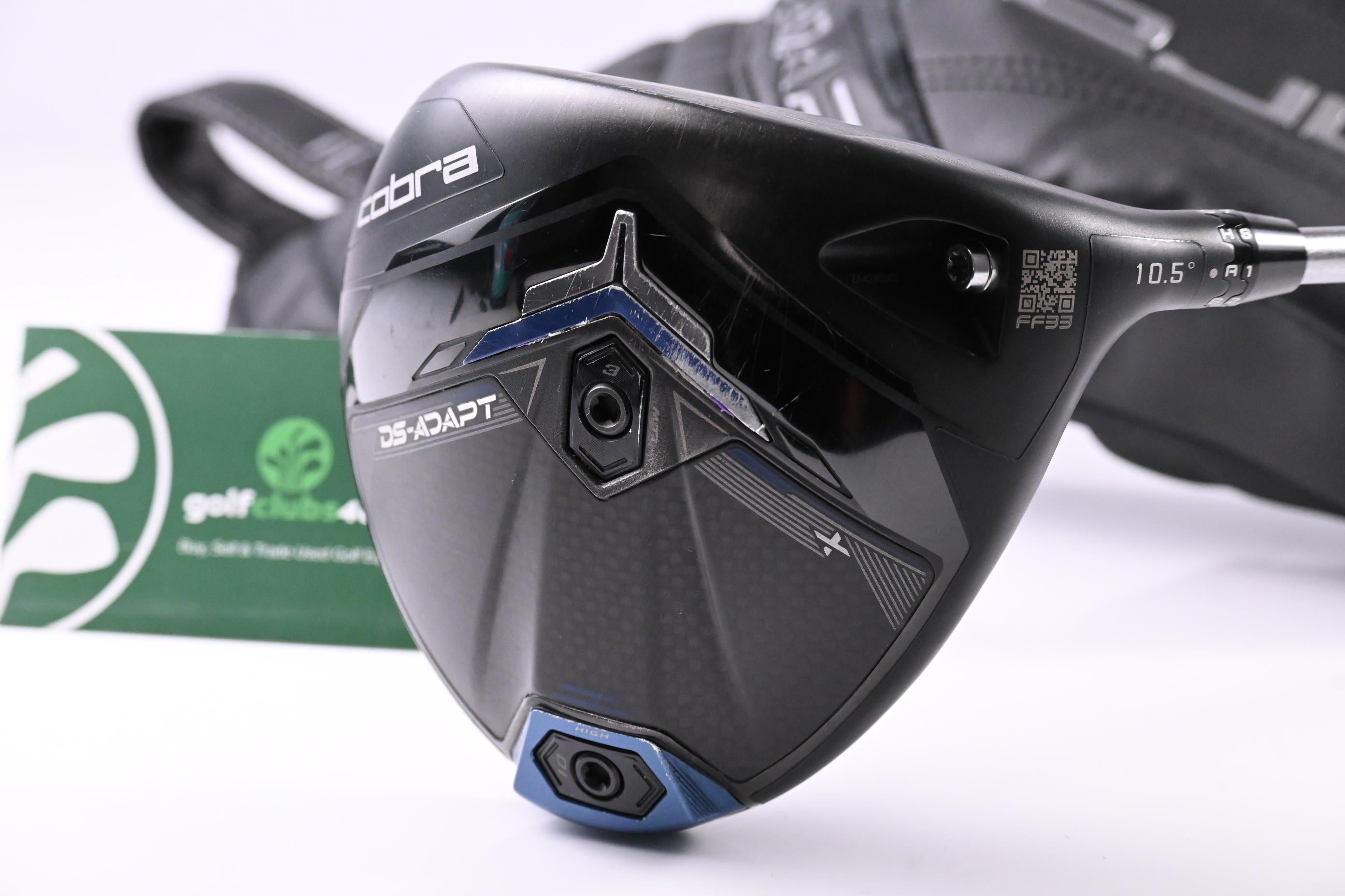 Cobra DS-Adapt X Driver / 10.5 Degree / Stiff Flex Fujikura Pro 60 Shaft