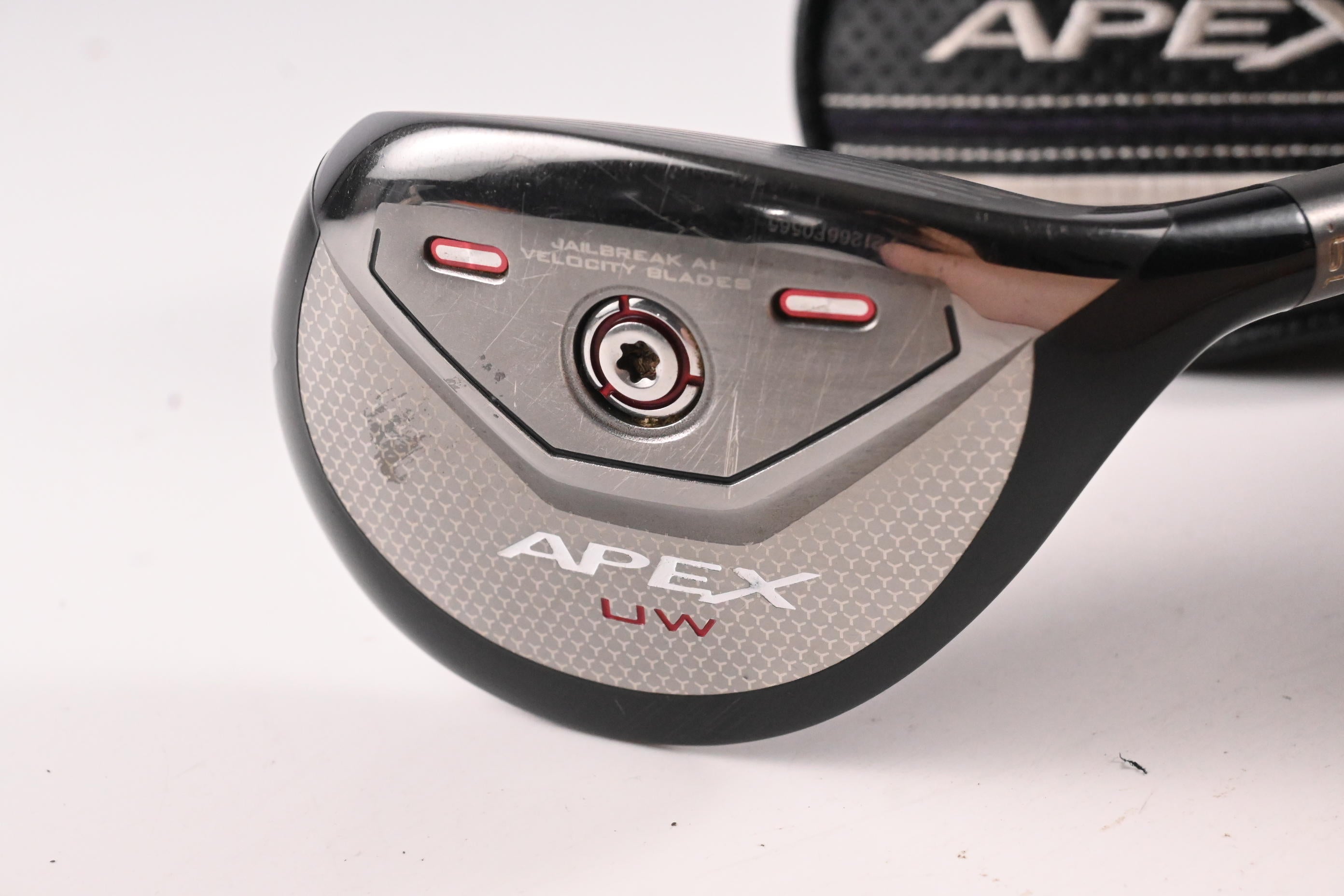 Callaway Apex UW #3 Hybrid / 19 Degree / Stiff Flex HZRDUS RDX Smoke Black 70