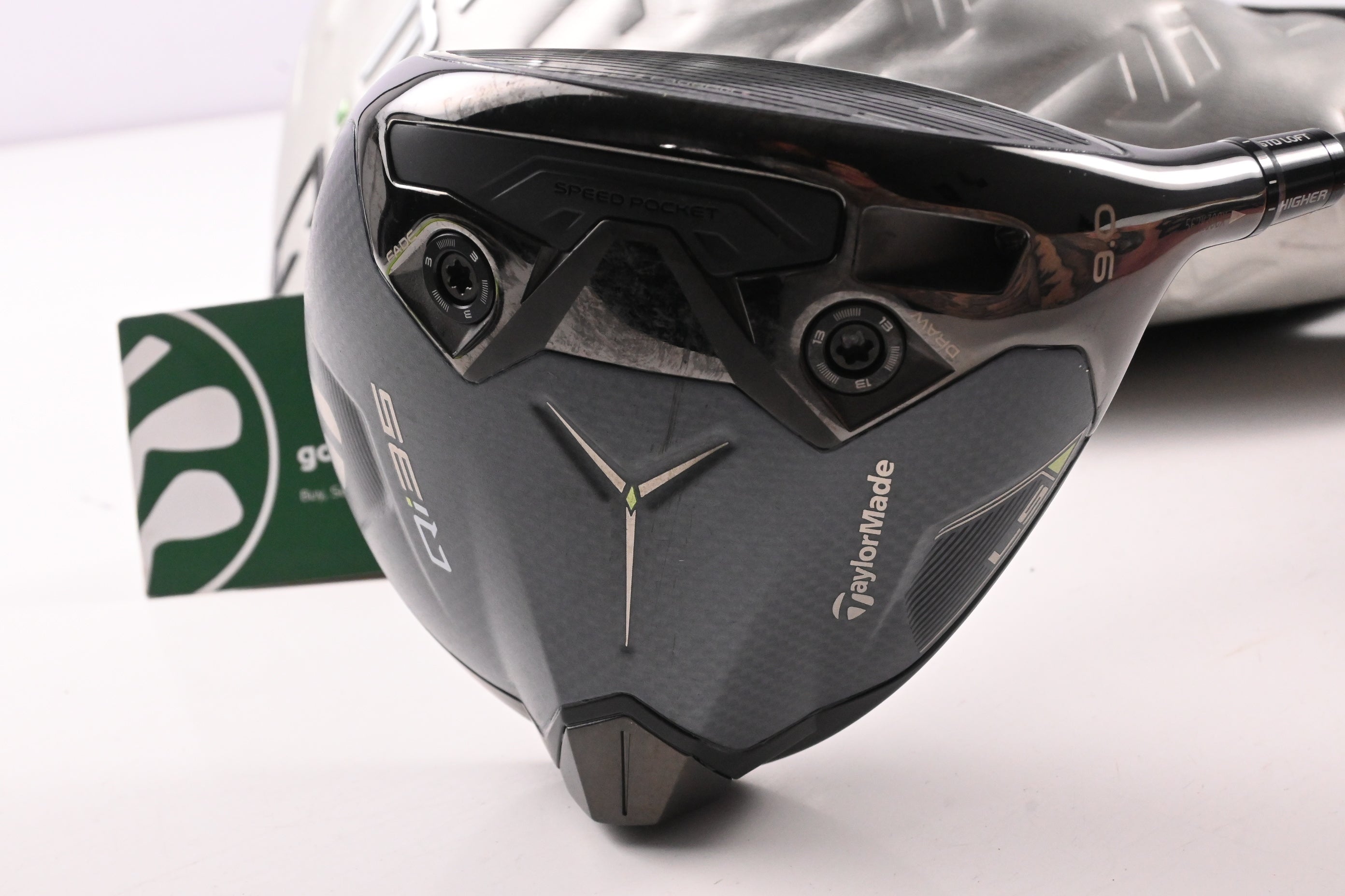 Taylormade Qi35 LS Driver / 9 Degree / Stiff Flex Kai'li CB Dark Waves Blue 60