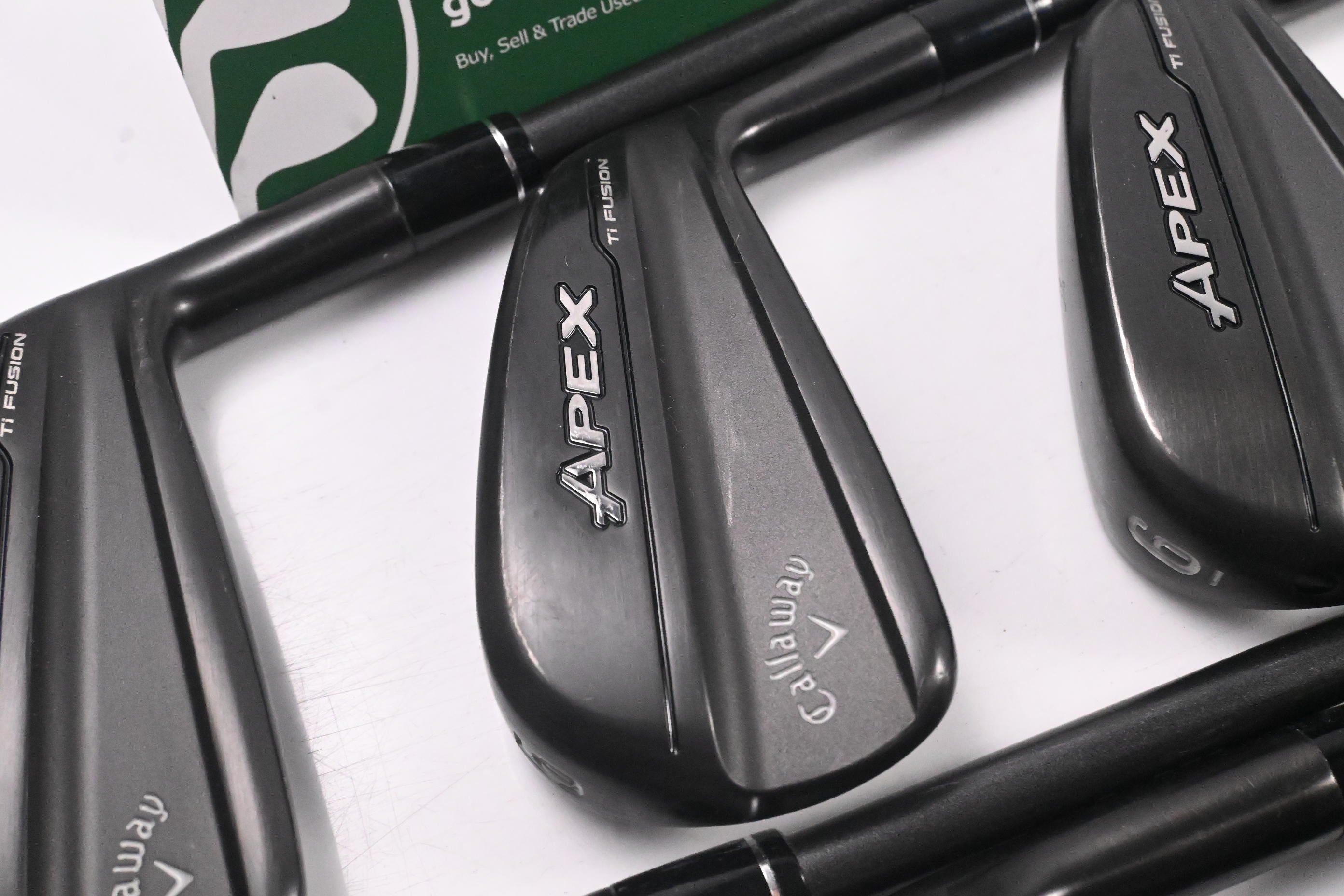 Callaway Apex Ti Fusion Irons / 4-PW+GW / Regular Flex Dynamic Gold Mid R300 100