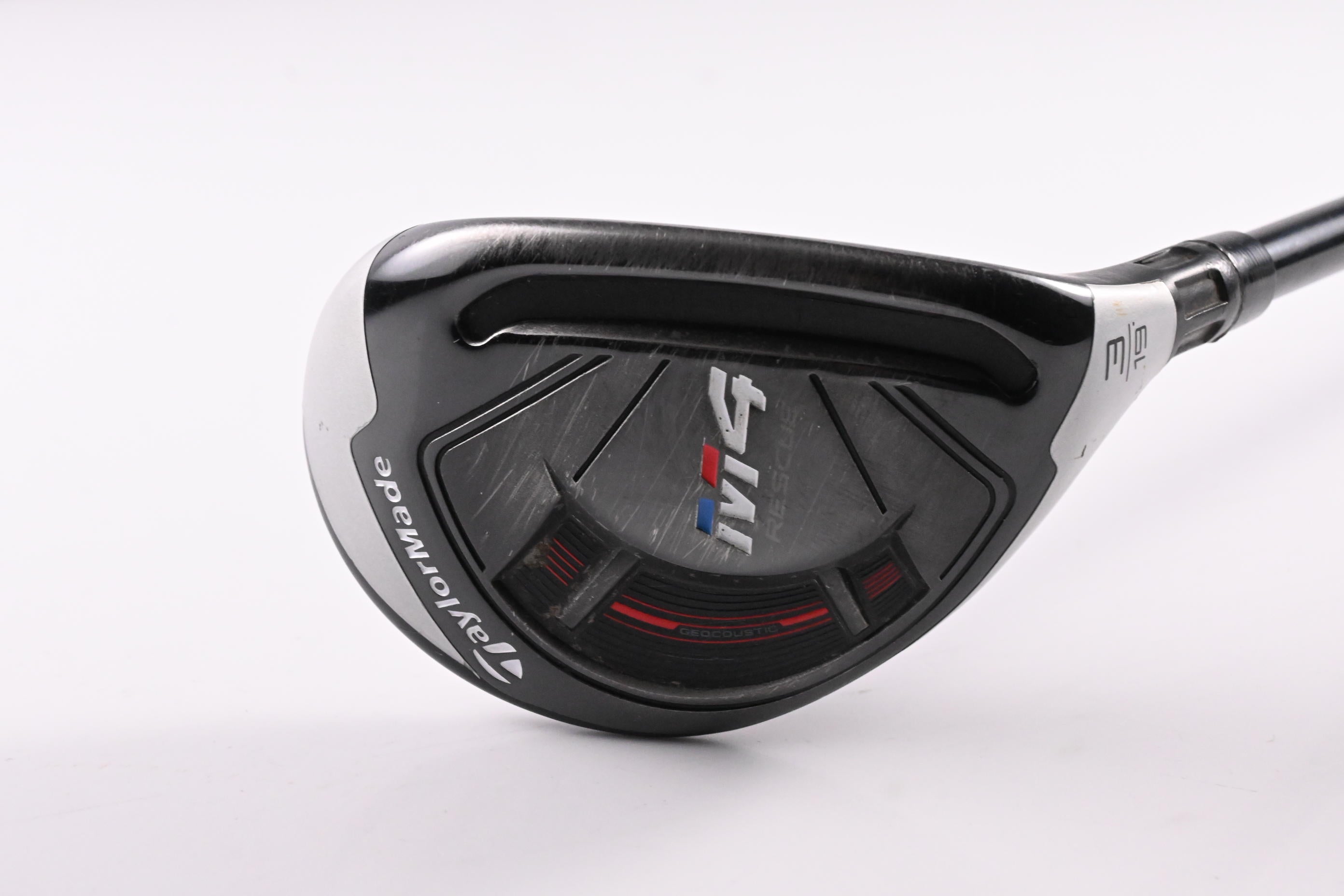 Taylormade M4 #3 Hybrid / 19 Degree / Stiff Flex Fujikura Atmos Red 7 Shaft