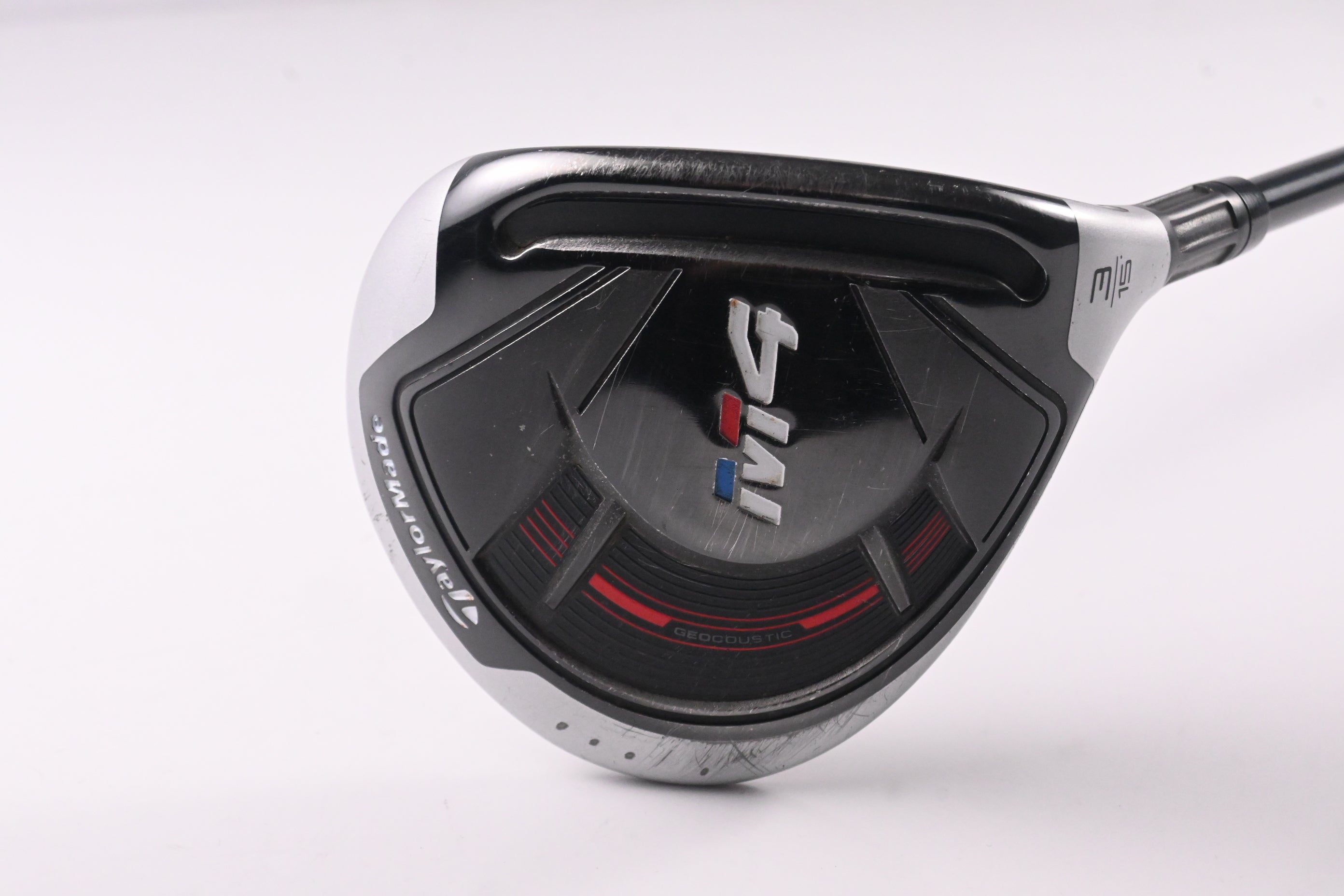 Taylormade M4 #3 Wood / 15 Degree / Stiff Flex Fujikura Atmos Red 6 Shaft